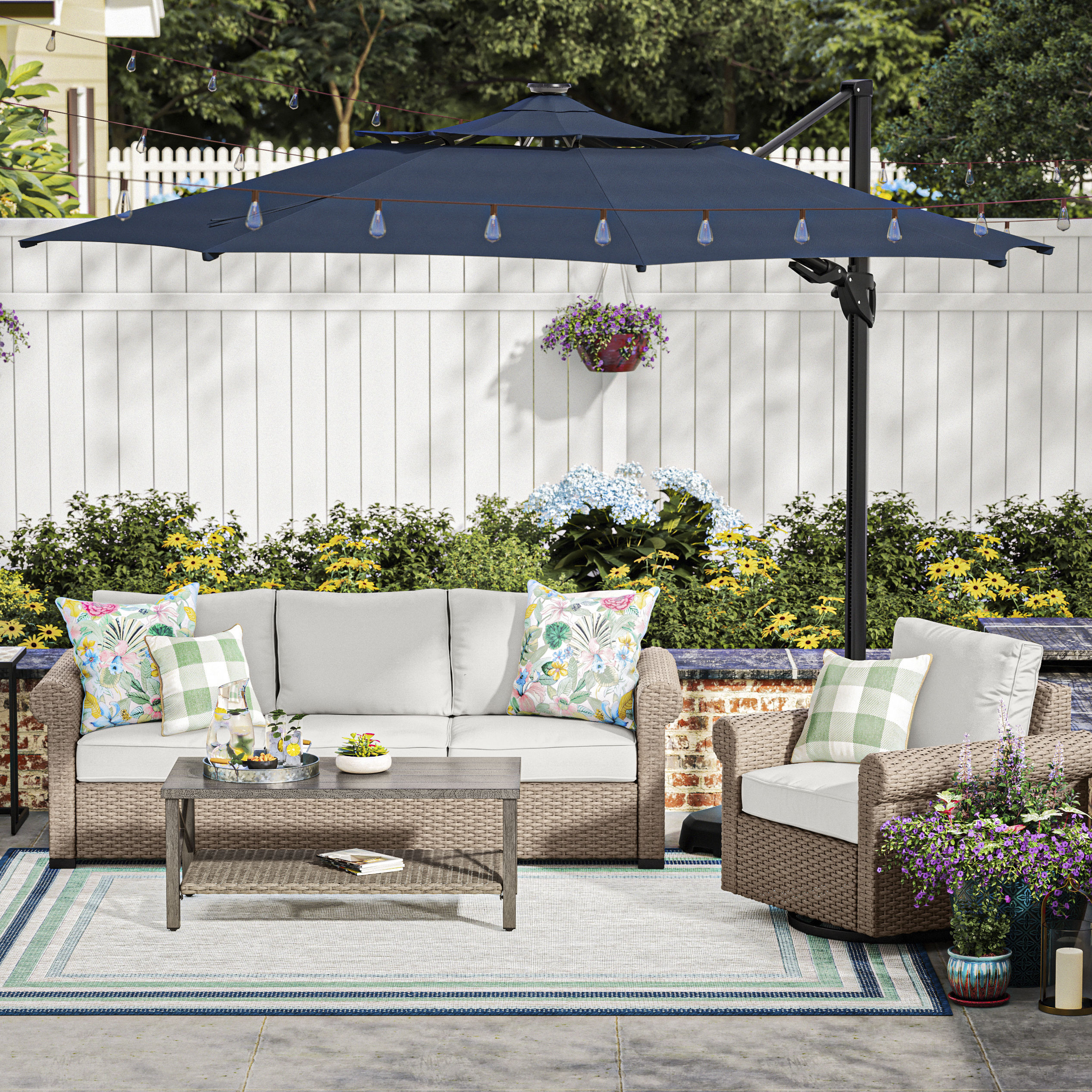 allen + roth 4958043 Outdoor-Accent-Pillows - View #4