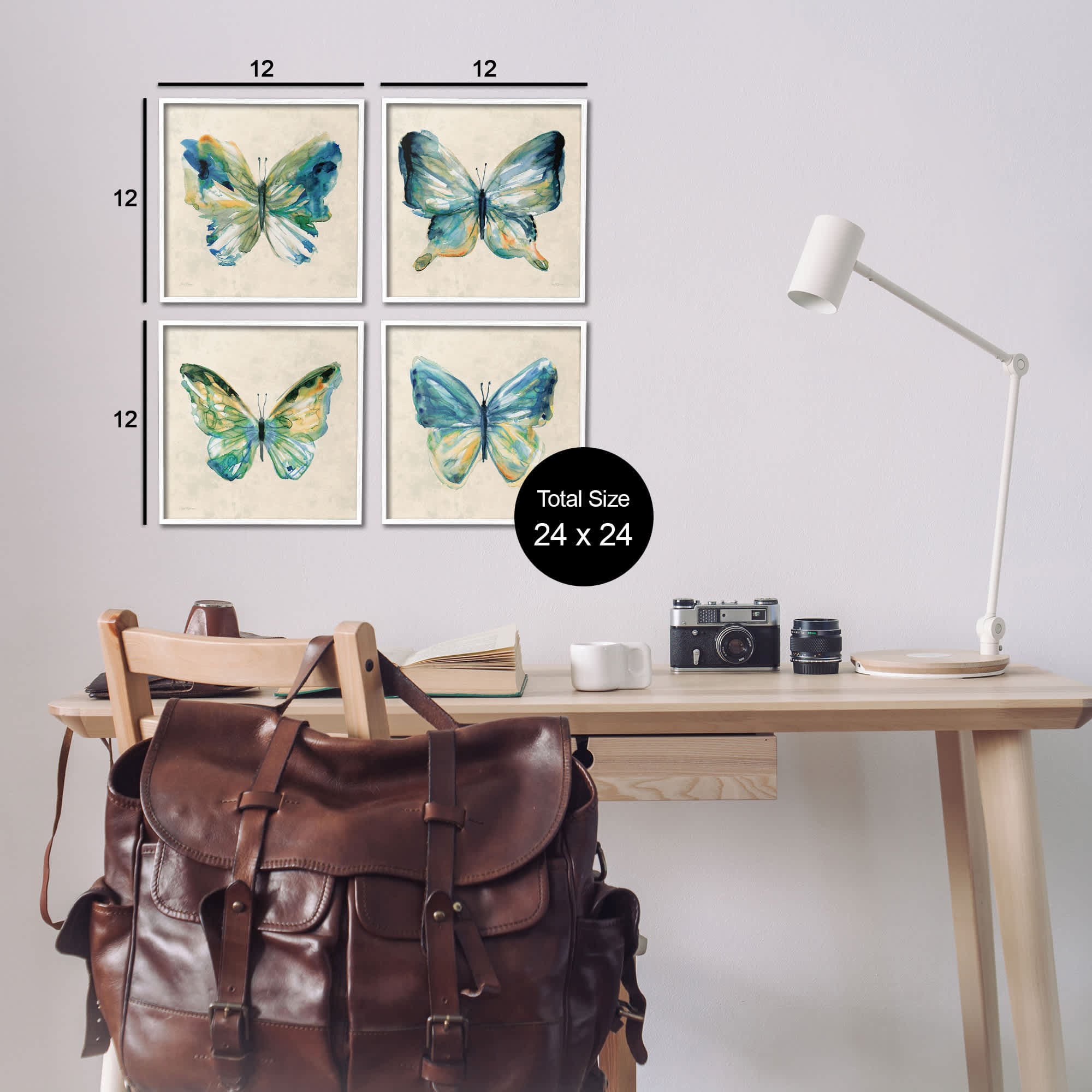 Stupell Industries A4-257-WFR-4PC-12X12 Wall-Art - View #2