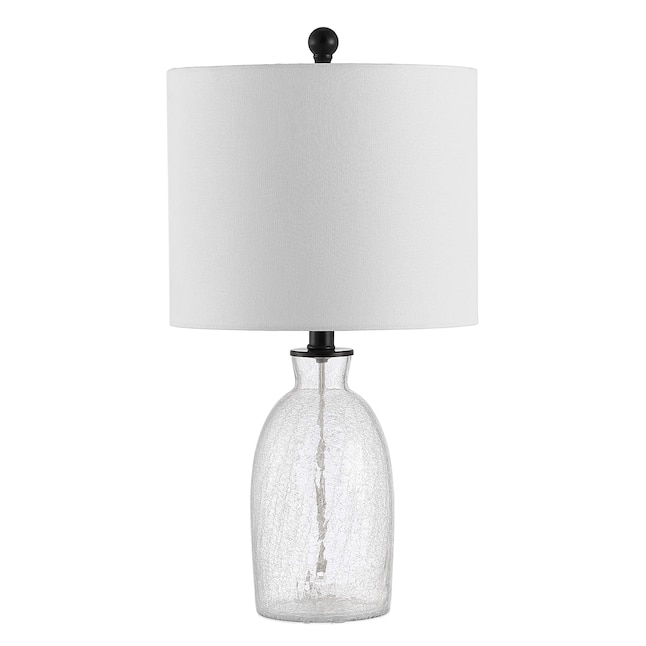 Safavieh Nakula Clear Table Lamp With, Clear Lamp Shades For Table Lamps