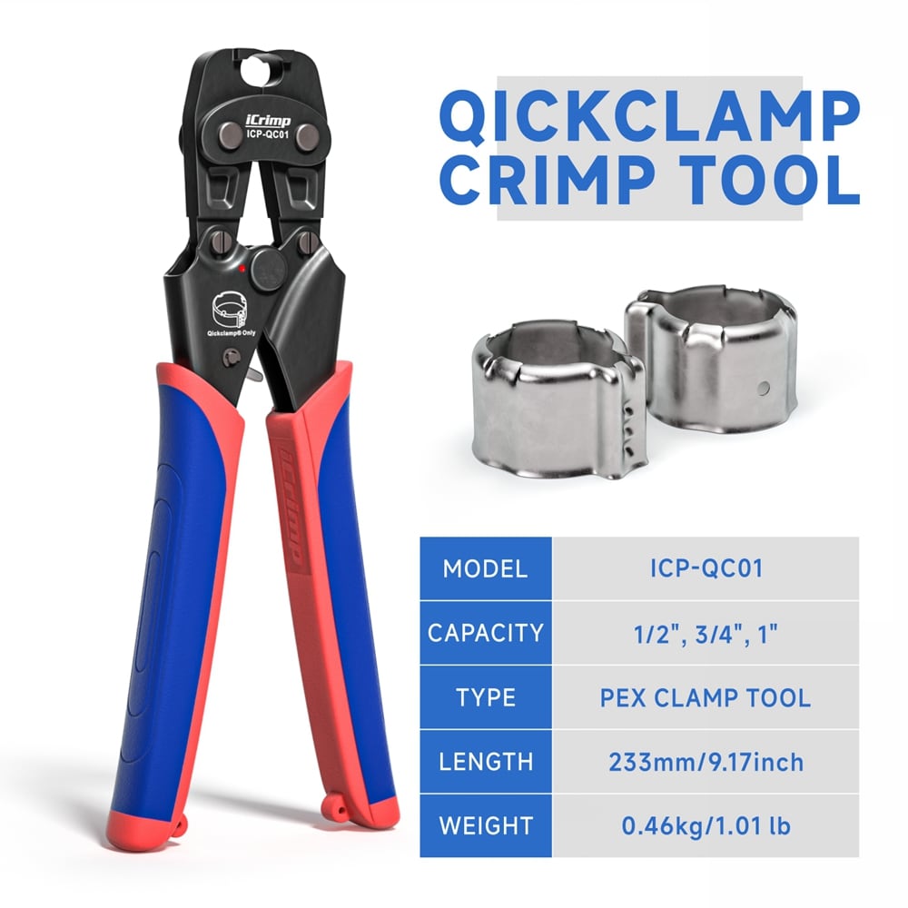 IWISS ICP-QC01 Pex-Crimp-Fittings - View #2
