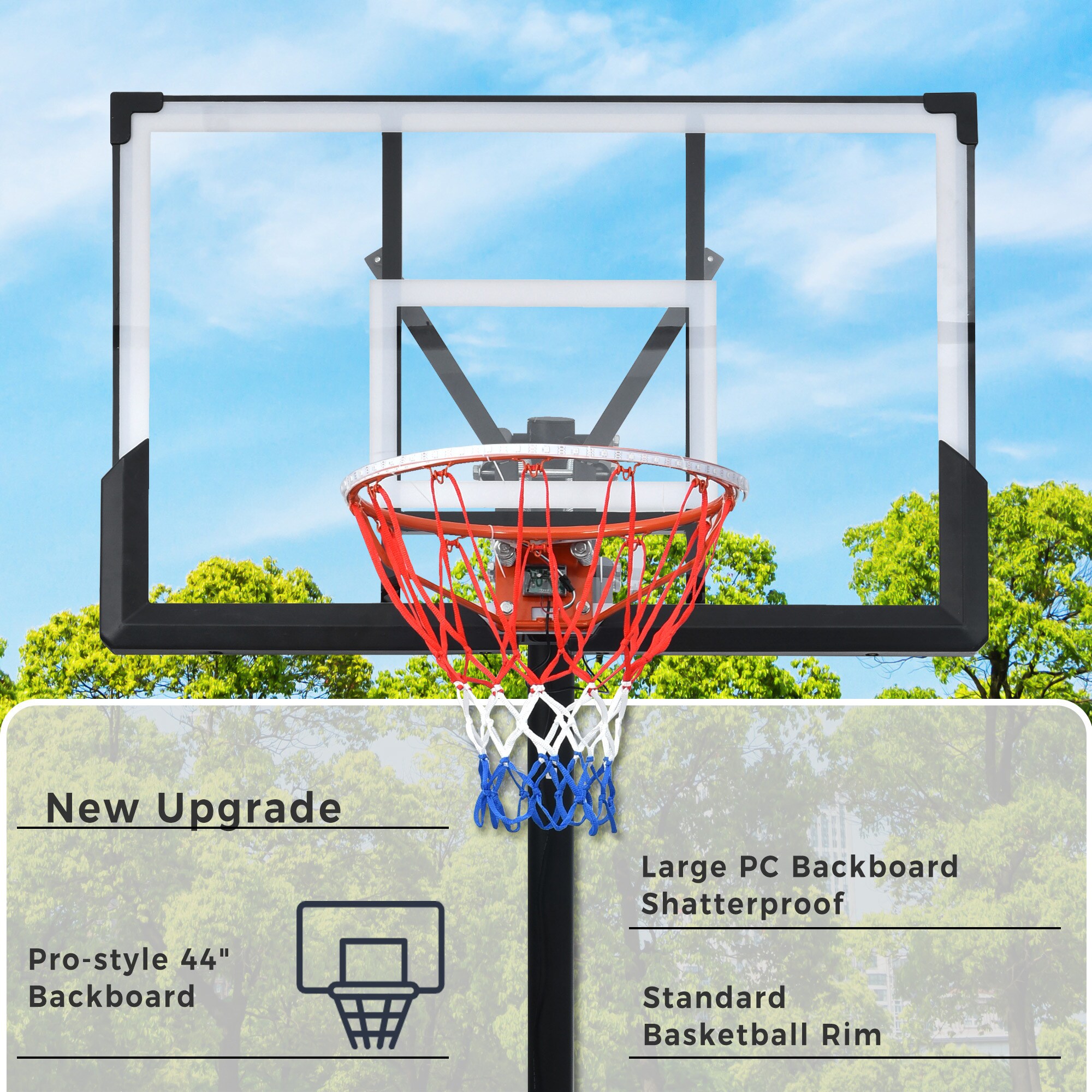 Flynama V-57638 Basketball-System - View #6
