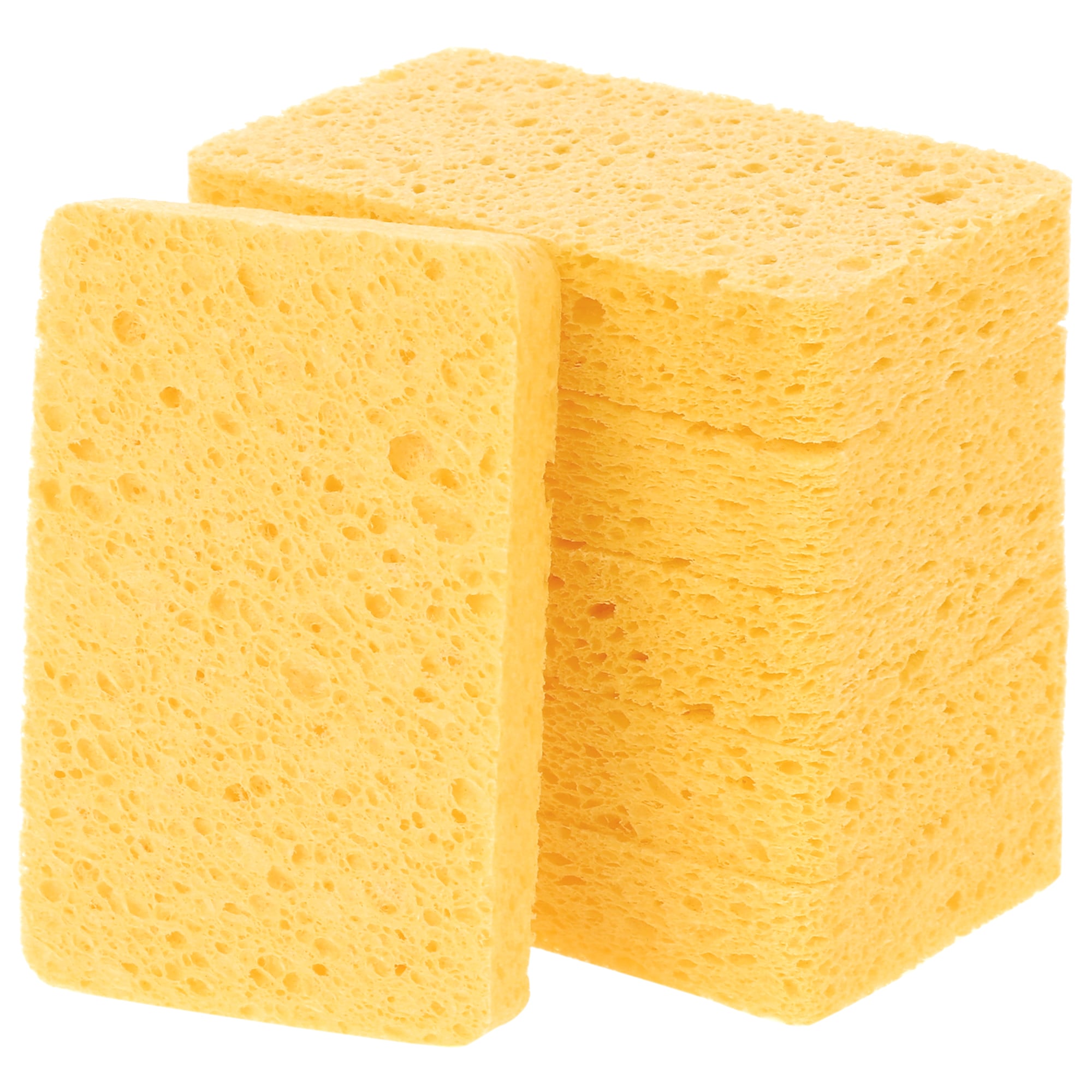 Unique Bargains - 6pcs Non-Scratch Sponges Kitchen Dish Sponge Household Cleaning Sponges for Kit...