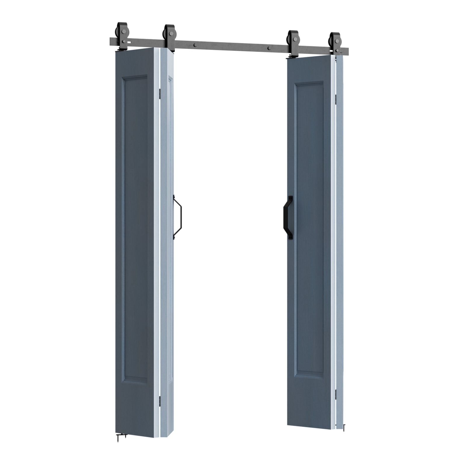 ManDoor BF-20Z-60''-D Barn-Door-Roller-Kits - View #6