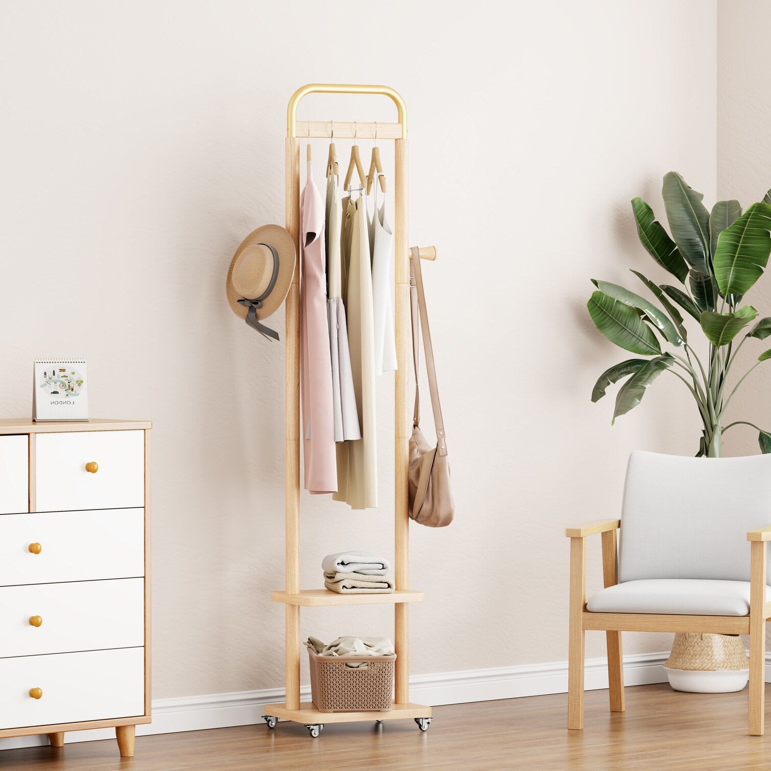 Watnature T0EOVWWCERFV Coatrack-Stands-Pedestals - View #2