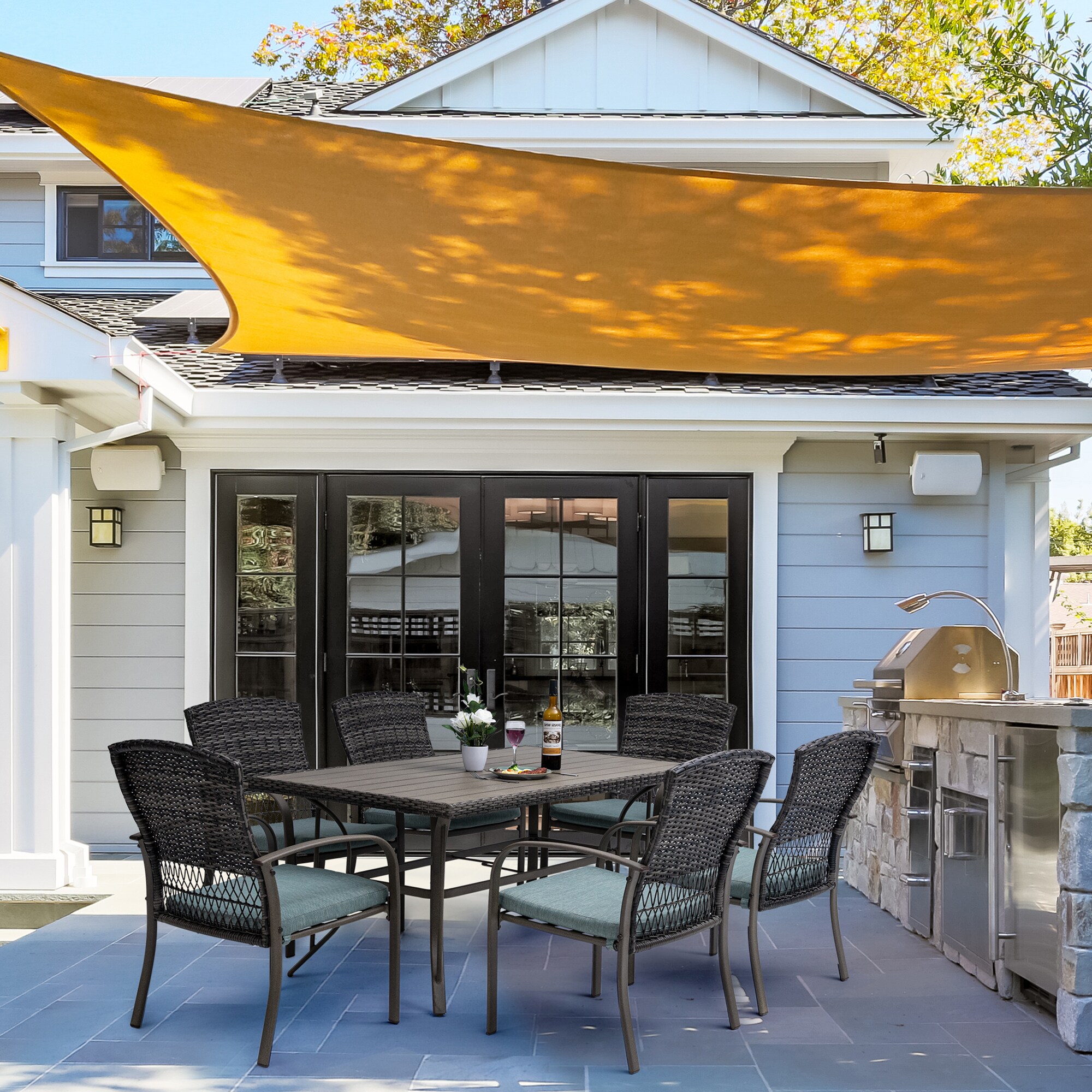 PamaPic TB-CZ-7JT-L-WL1 Patio-Dining-Sets - View #10