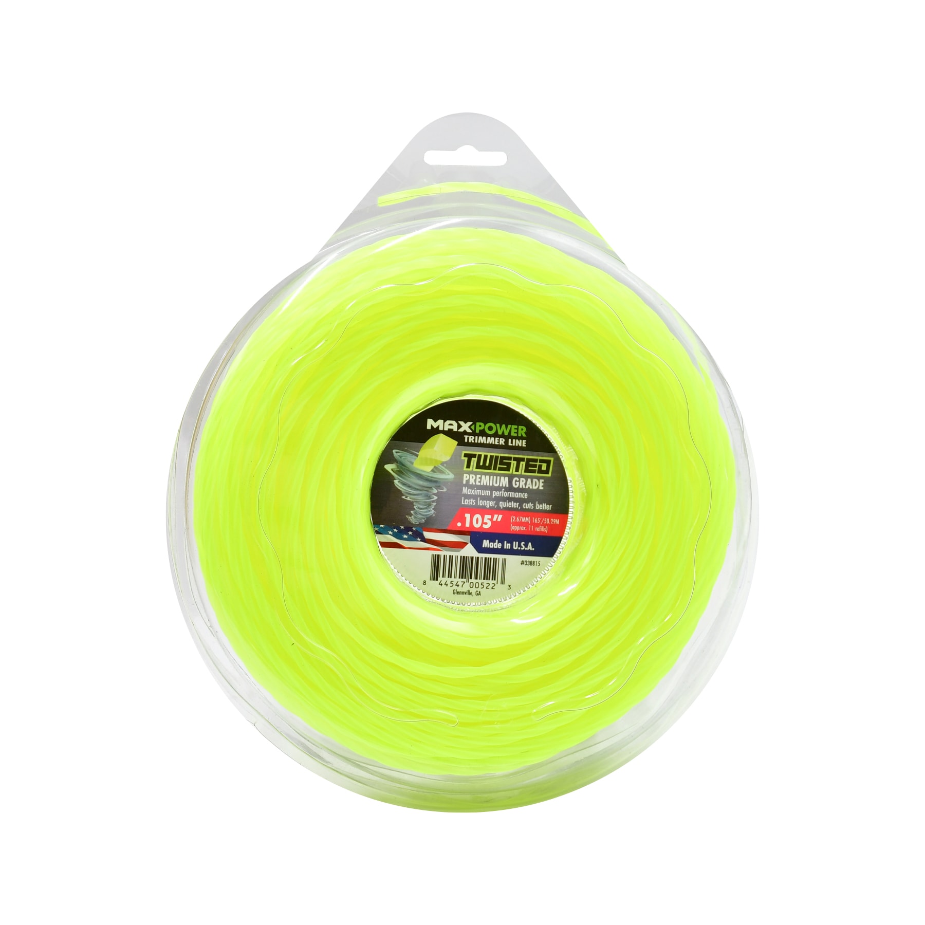 MaxPower 338815 0.105-in x 165-ft Bulk reel Trimmer Line