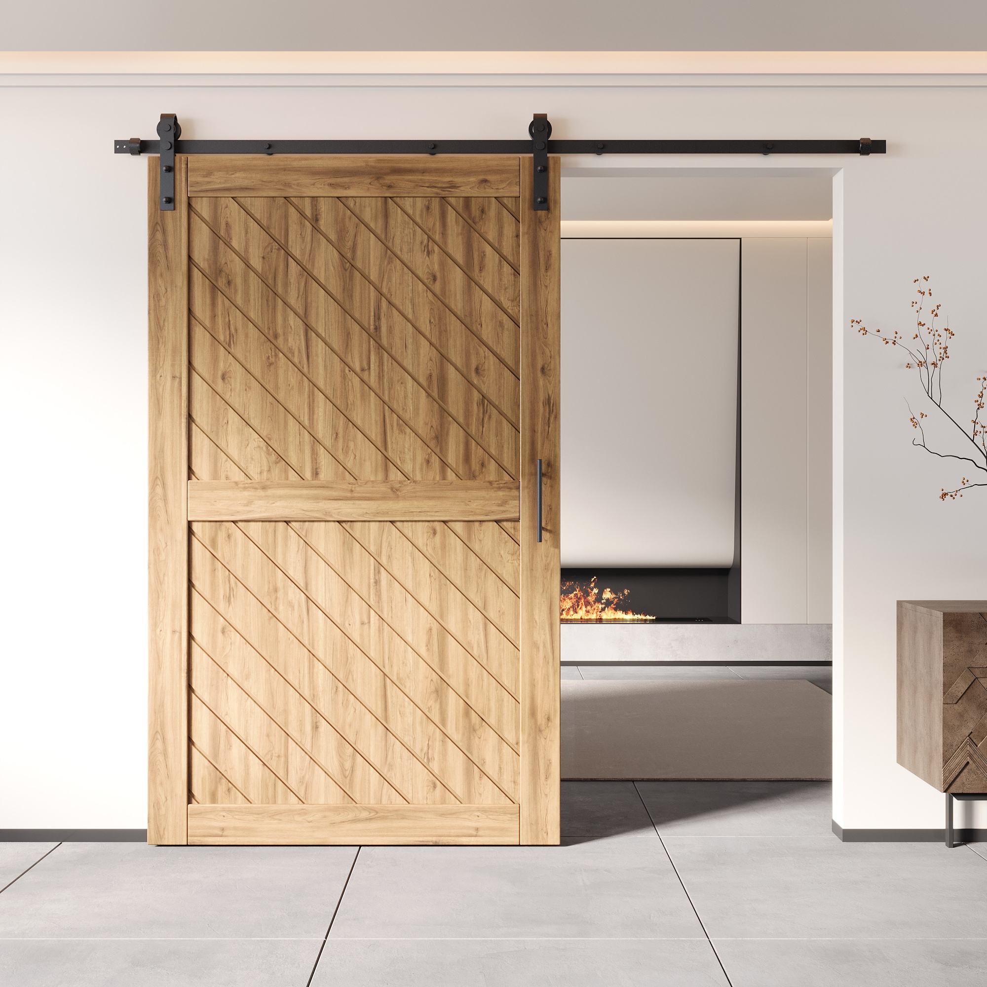 HOMACER YT1TGH108C-XT2-5080 Barn-Doors - View #8