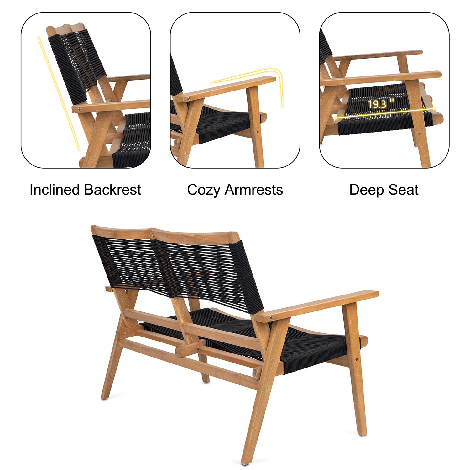 SINOFURN SYB210001WT Patio-Chairs - View #6