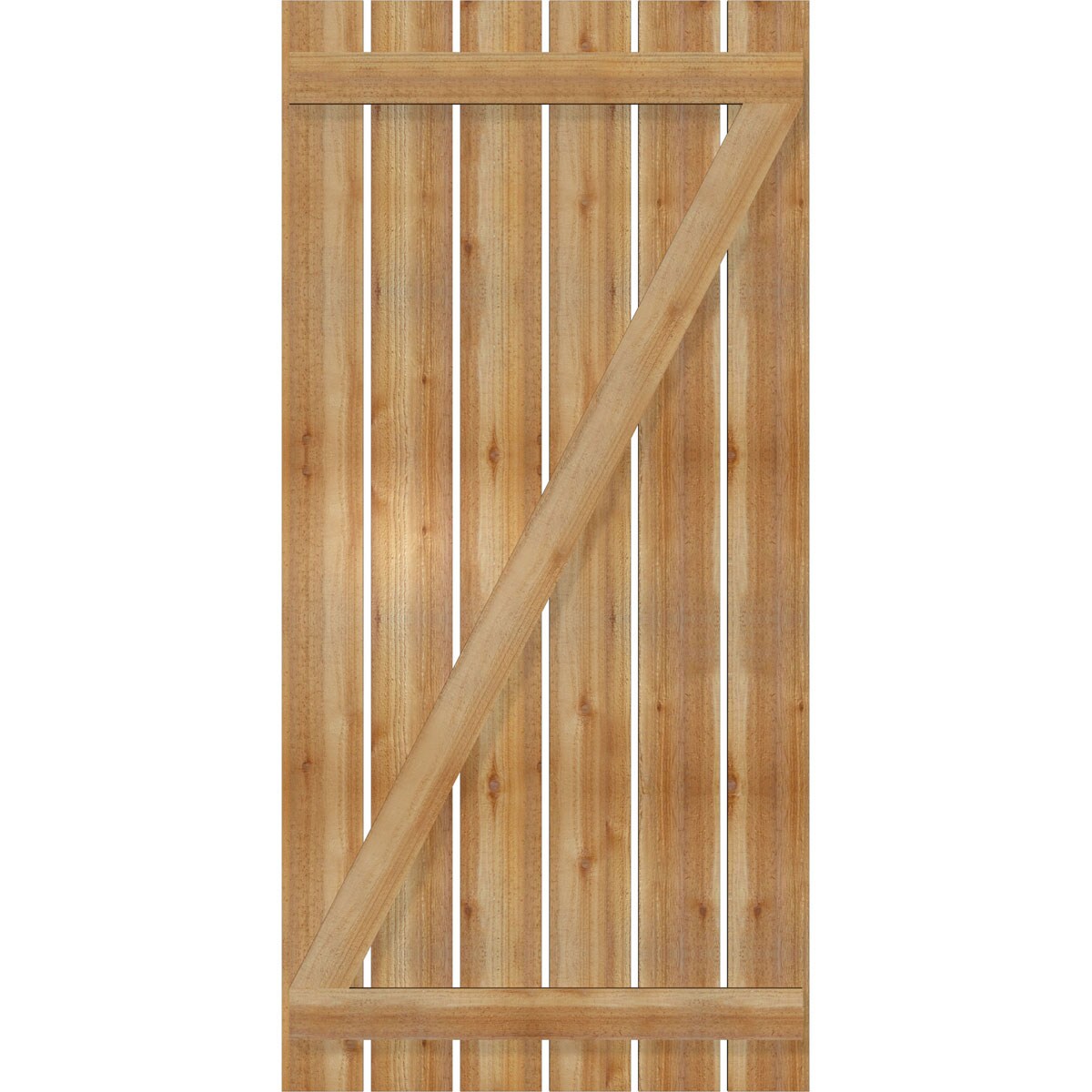 Ekena Millwork RBS06Z35X072RWR Exterior-Shutters - View #5