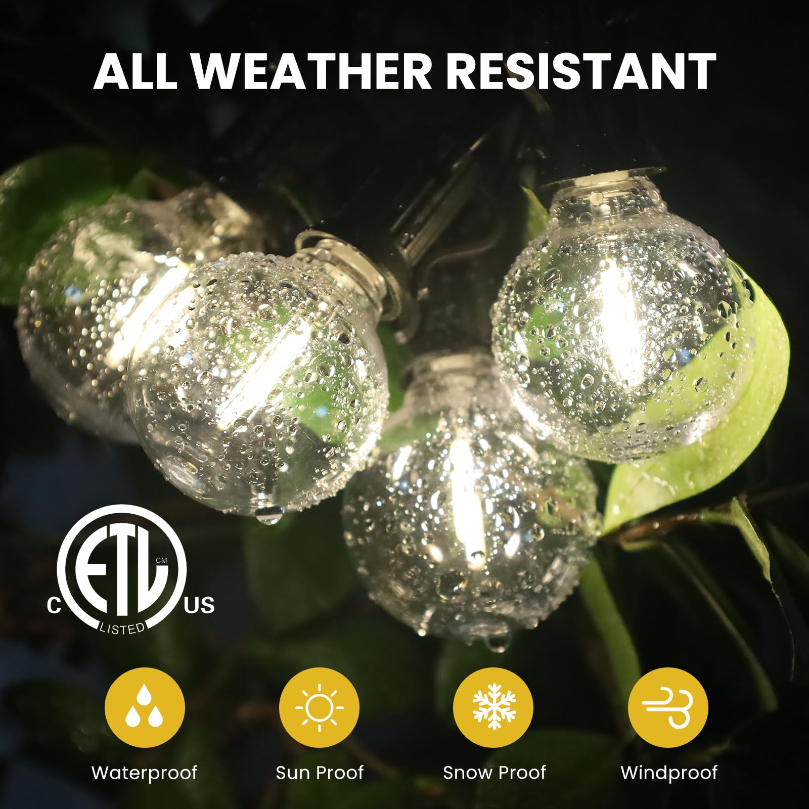 UUDULY LUU0803U240 Patio-String-Lights - View #4