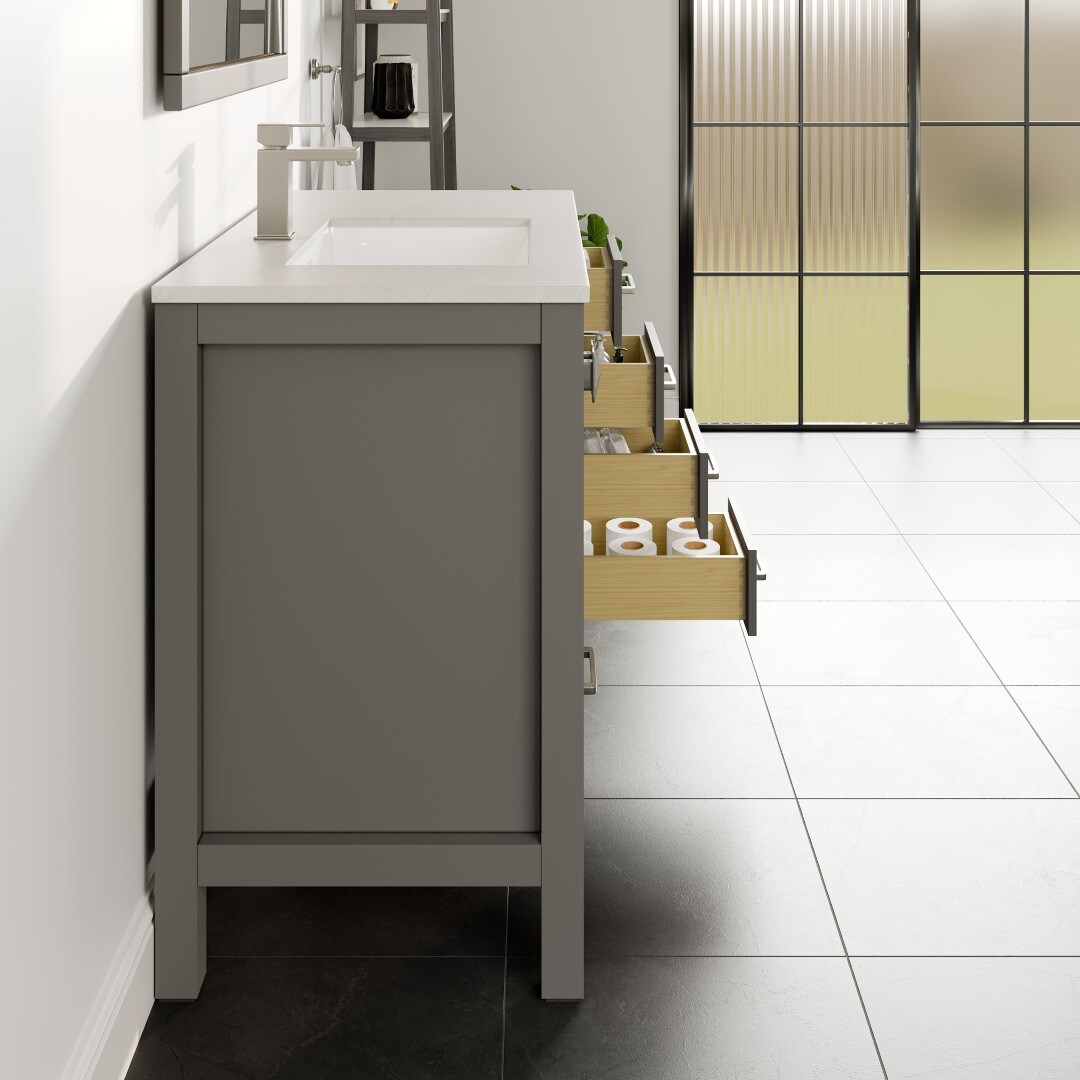 Eviva TVN414-42X18GR-L Bath-Vanity-Combo - View #5