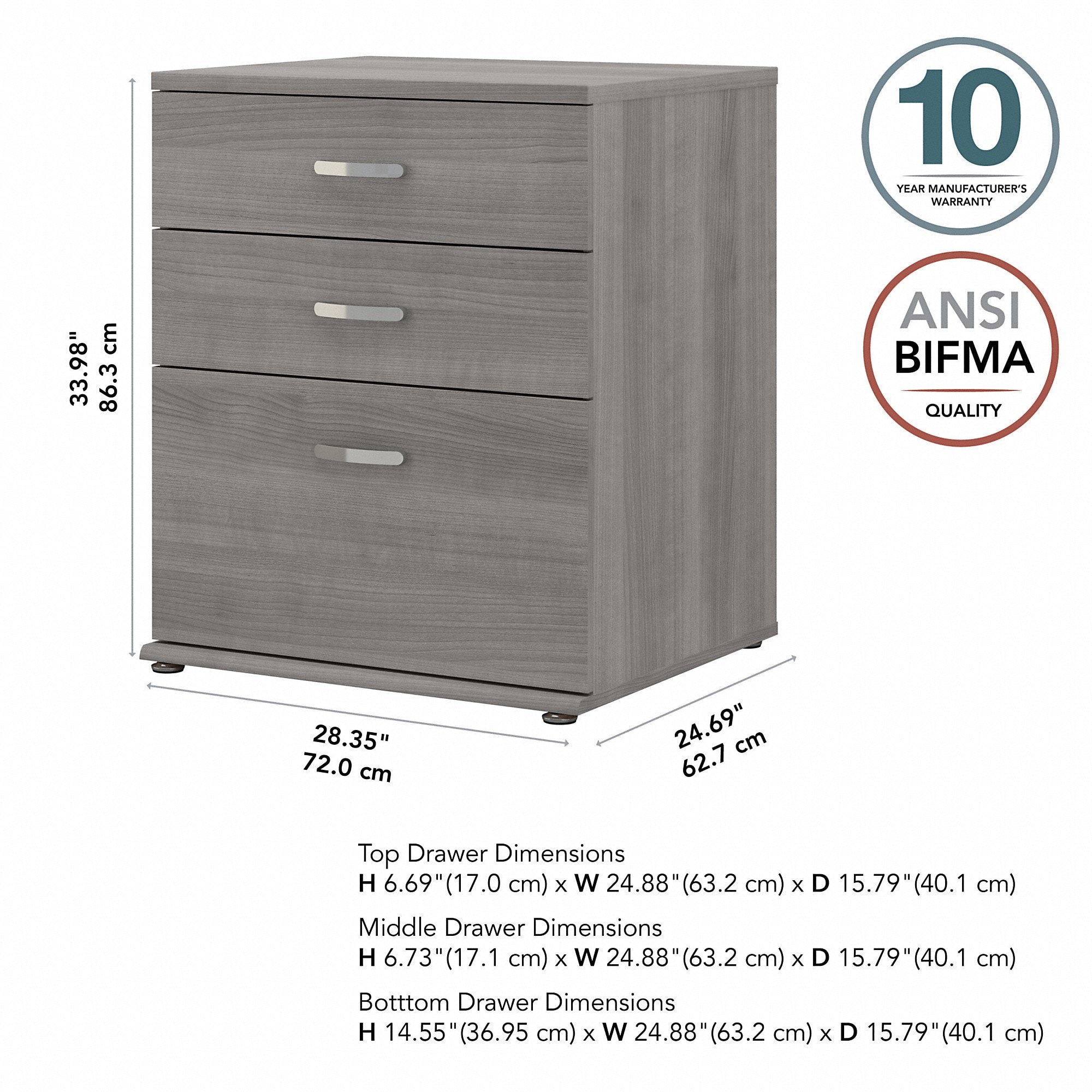 Bush Business Furniture UNS328PG Utility-Storage-Cabinets - View #6