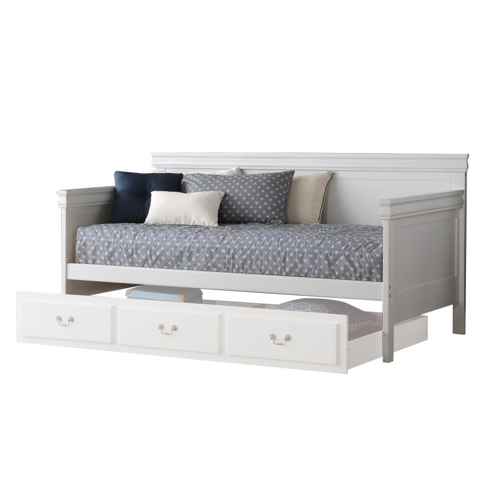 ACME FURNITURE 39100 Bailee White Twin Wood Daybed Bed