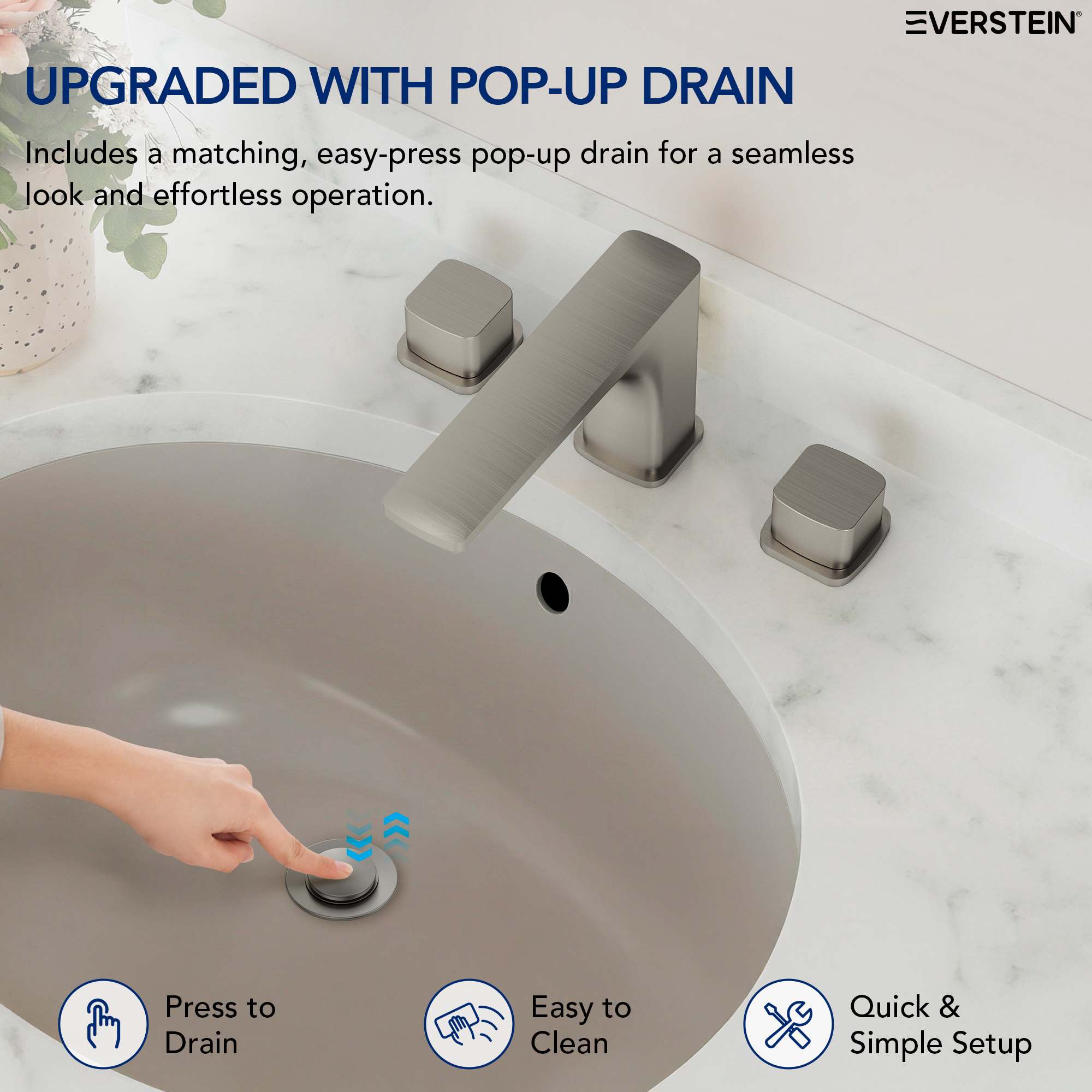 EVERSTEIN SFS-1316B-NK Lavatory-Faucets - View #7