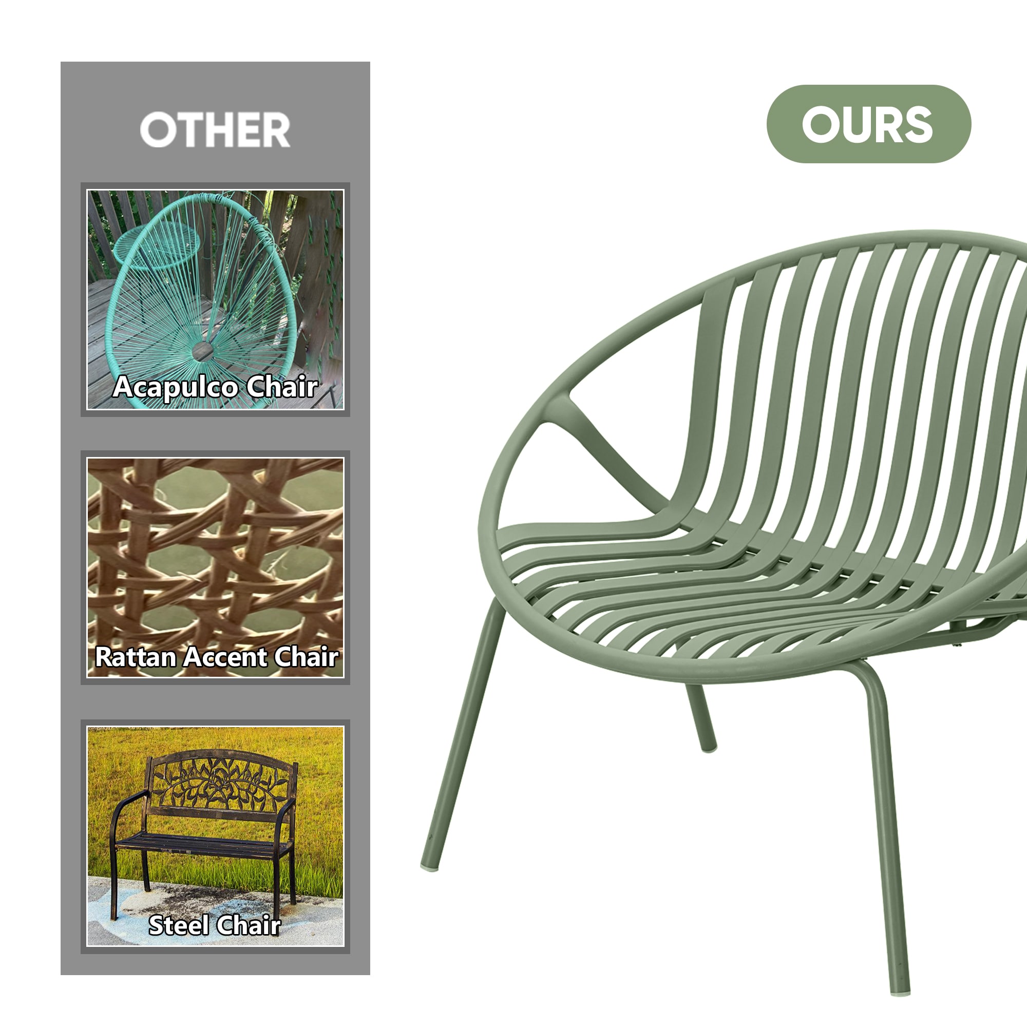Werph PEC3G Patio-Conversation-Sets - View #6