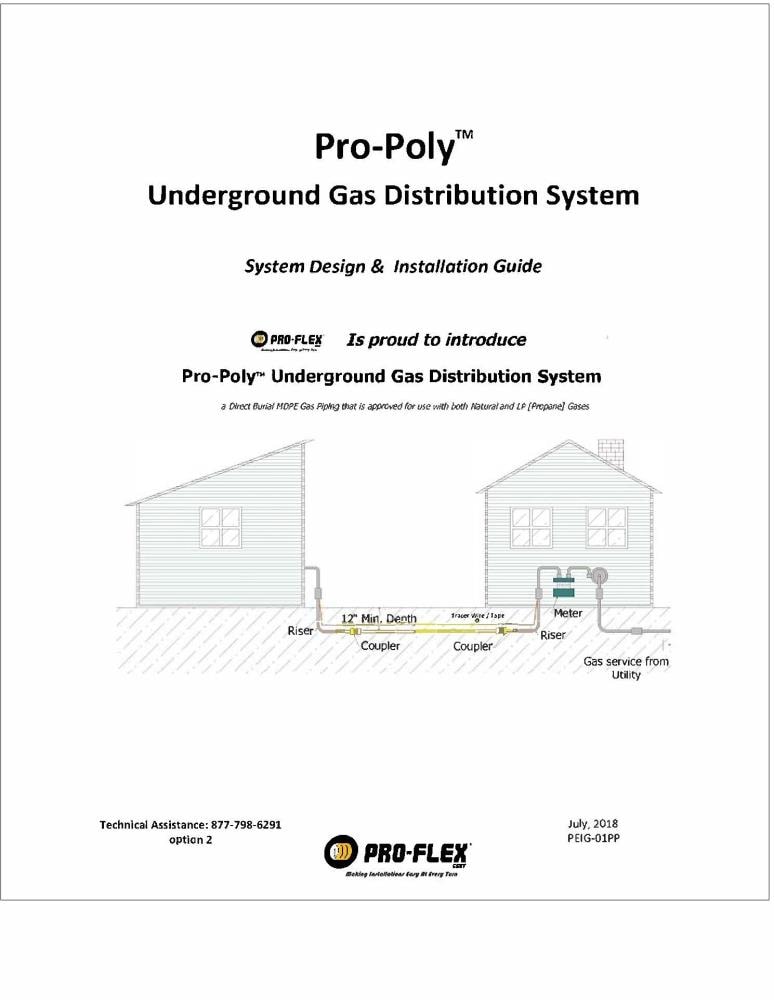 Home-Flex Underground 1 in. Polyethylene Underground Meter Riser