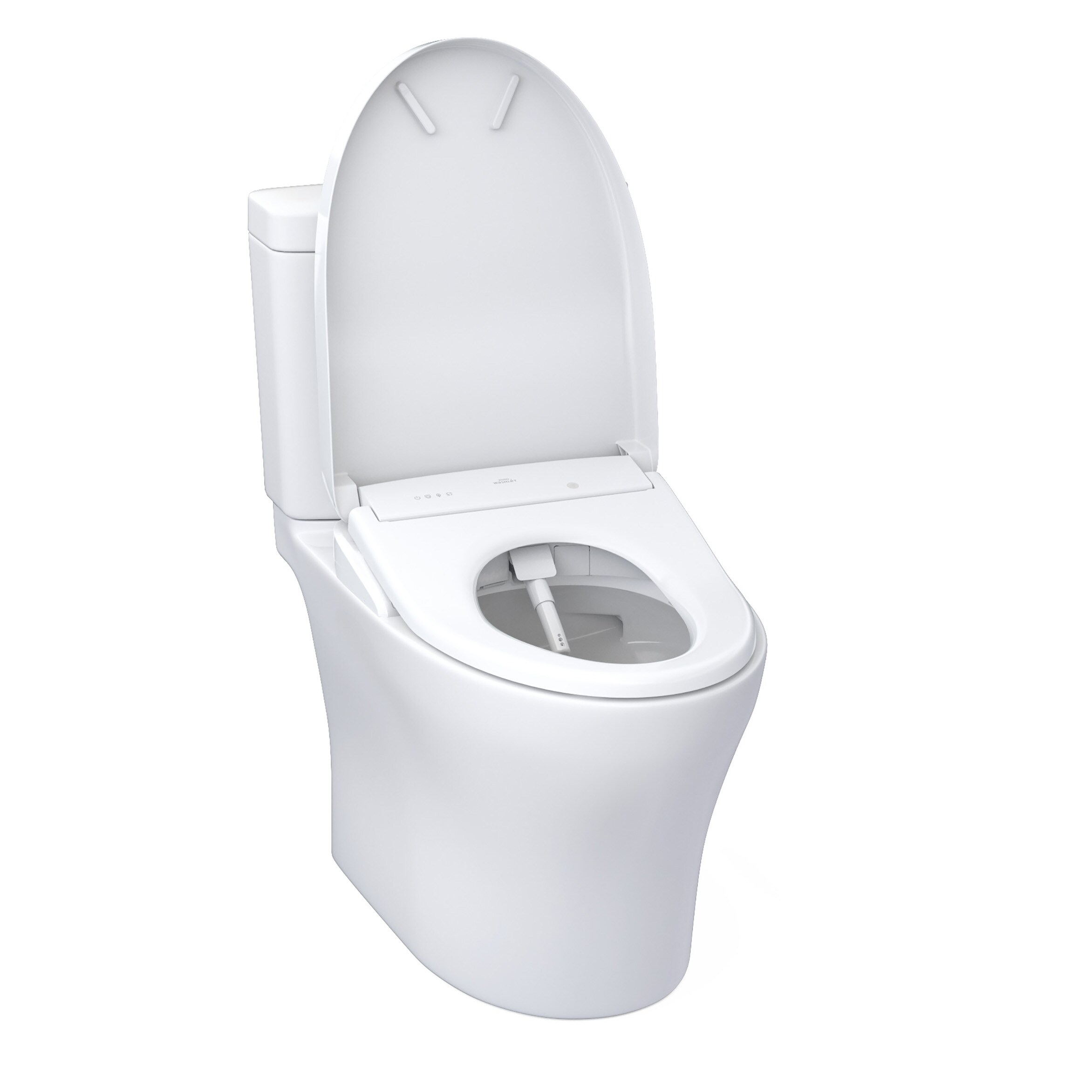 TOTO TOTO WASHLET+ Aquia IV Two-Piece Elongated Dual Flush 1.28