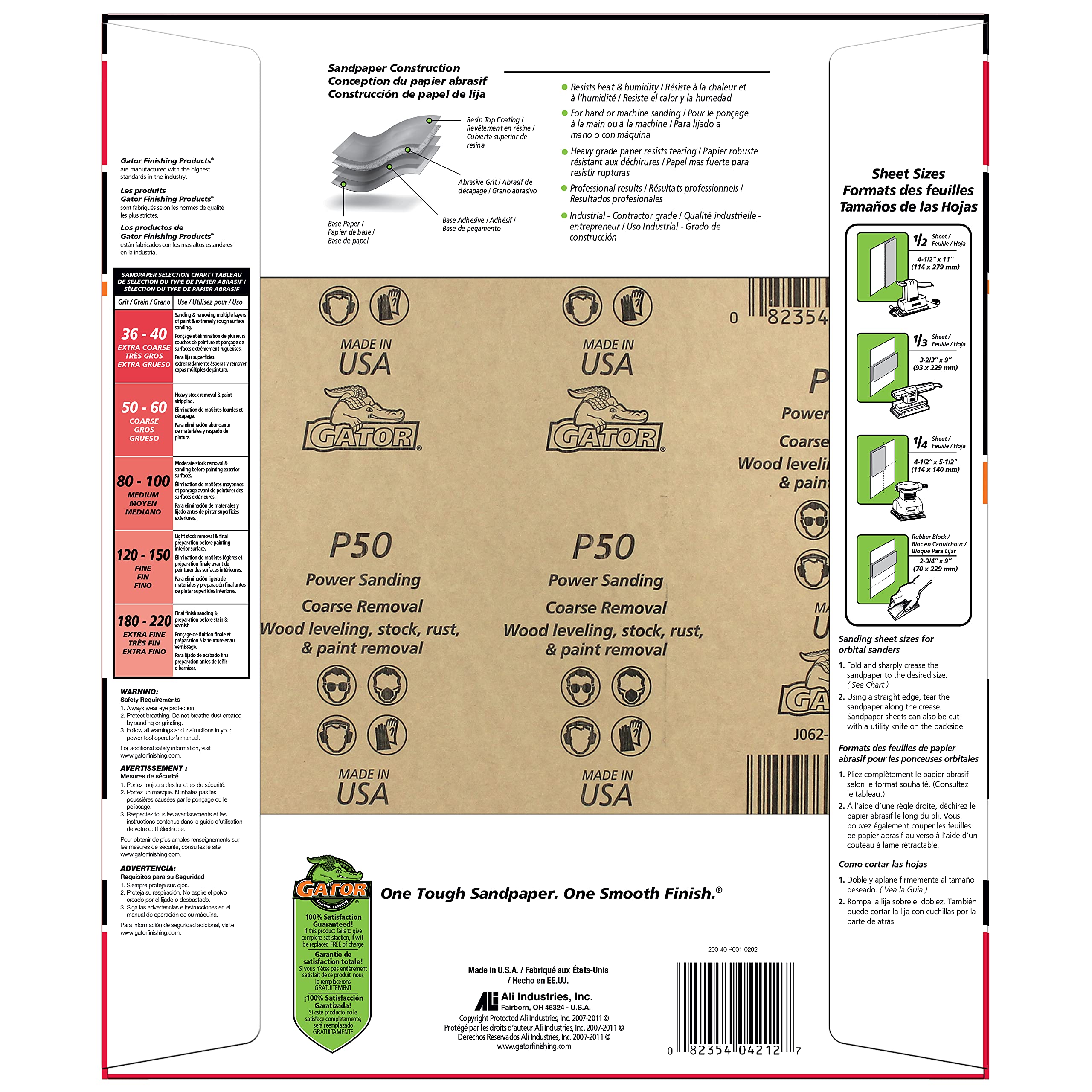 Gator 4212-EC4F Expanded-Sheets-Sheet-Metal - View #2