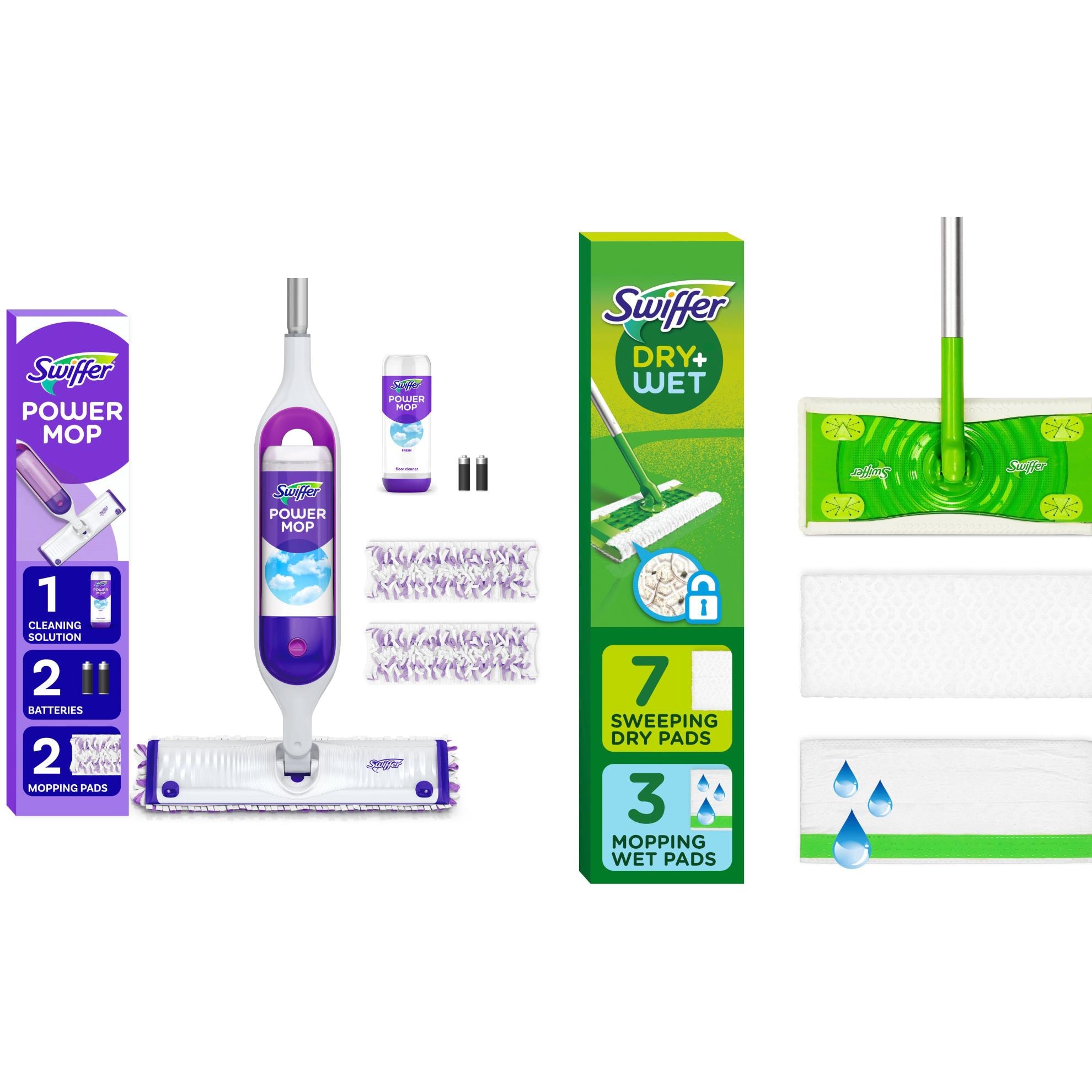 Swiffer  Sweeper & PowerMop Pro Clean Home and Floors Kit