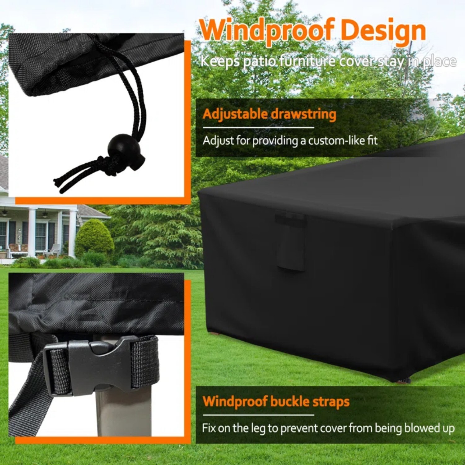 Gasadar LS-WJ-009 Patio-Furniture-Covers - View #6