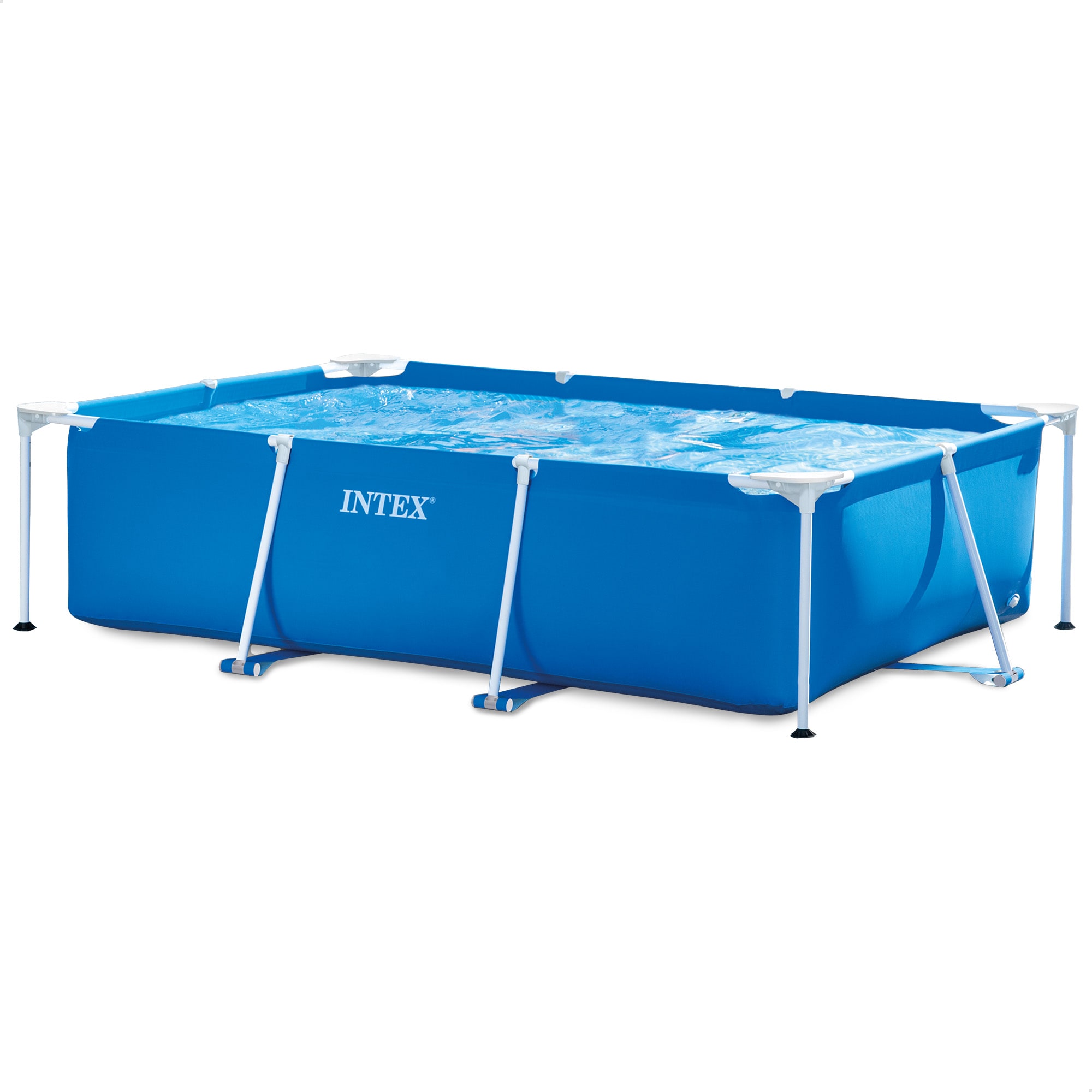 Intex 94032 8.5-ft x 5.3-ft x 25.5-in Metal frame Rectangle Above-Ground Pool