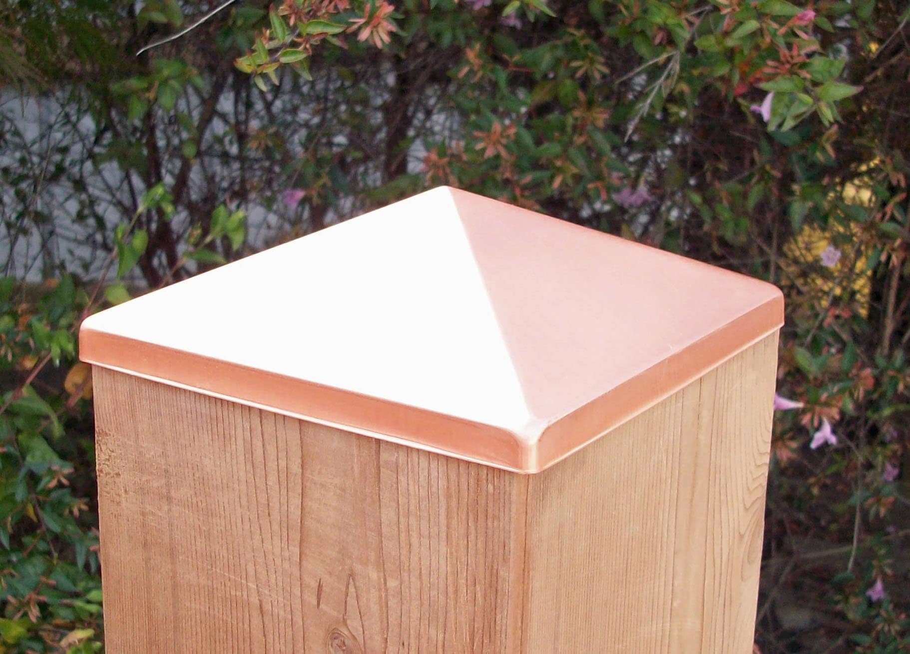 Lumber 6x6 Polished Copper Post Point