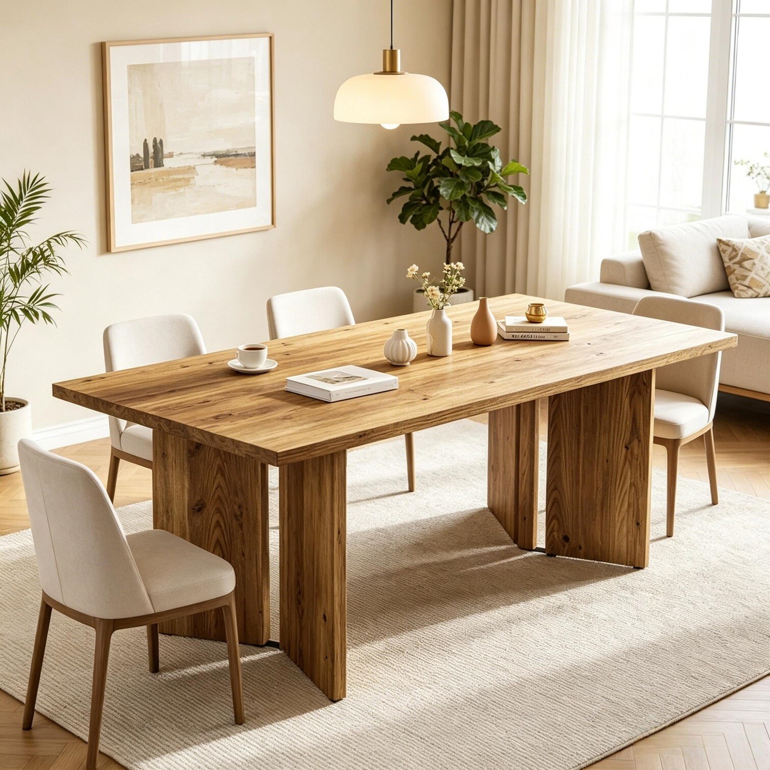 sunjurt Z6LAE9RNUW6T Dining-Tables - View #2