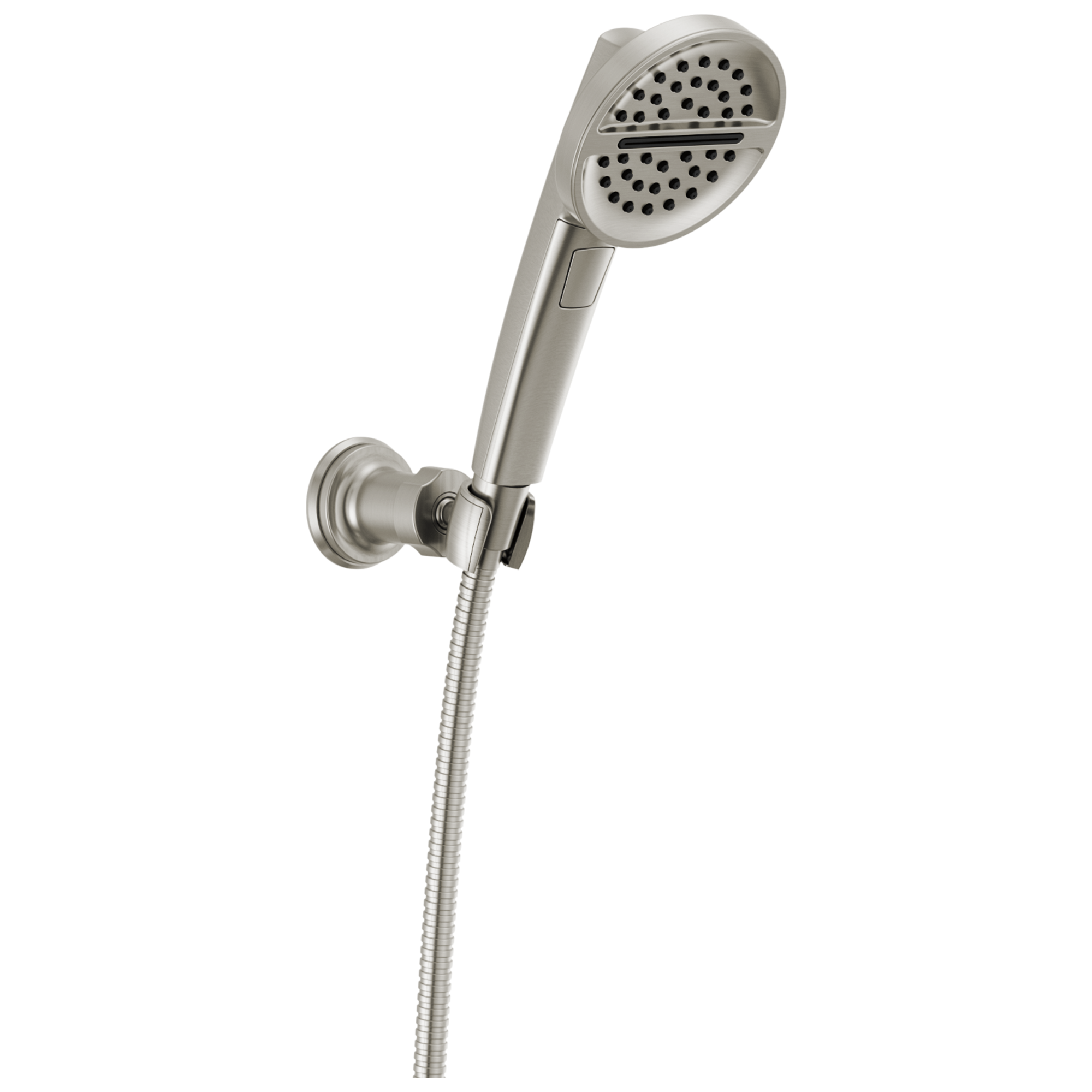 Delta 55386-SS-PR 3.0 -Spray Lumicoat Stainless 4.125-in Round Handheld High Pressure Shower Head 1.75 GPM