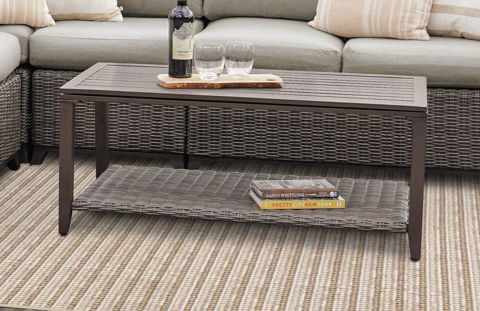 Leisure Made 254988-TAN Patio-Sofas-Daybeds - View #4