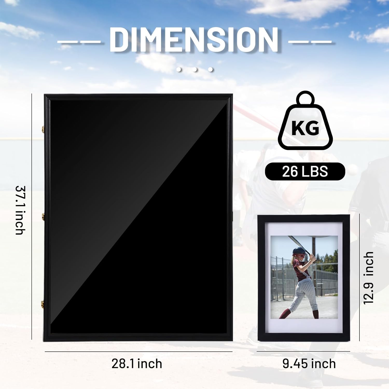  LOE-XXLJERFRM-1PK Picture-Frames - View #2