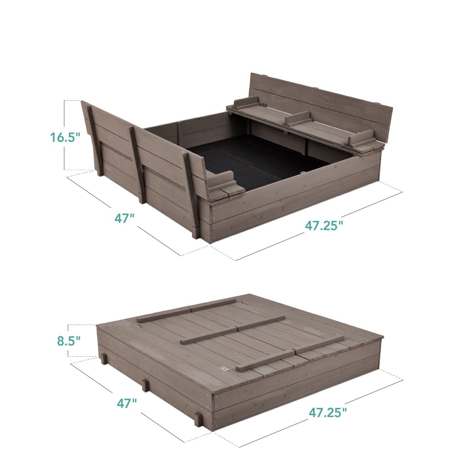 Slickblue D-FR-6987CBRG sandboxes - Thumbnail View #3