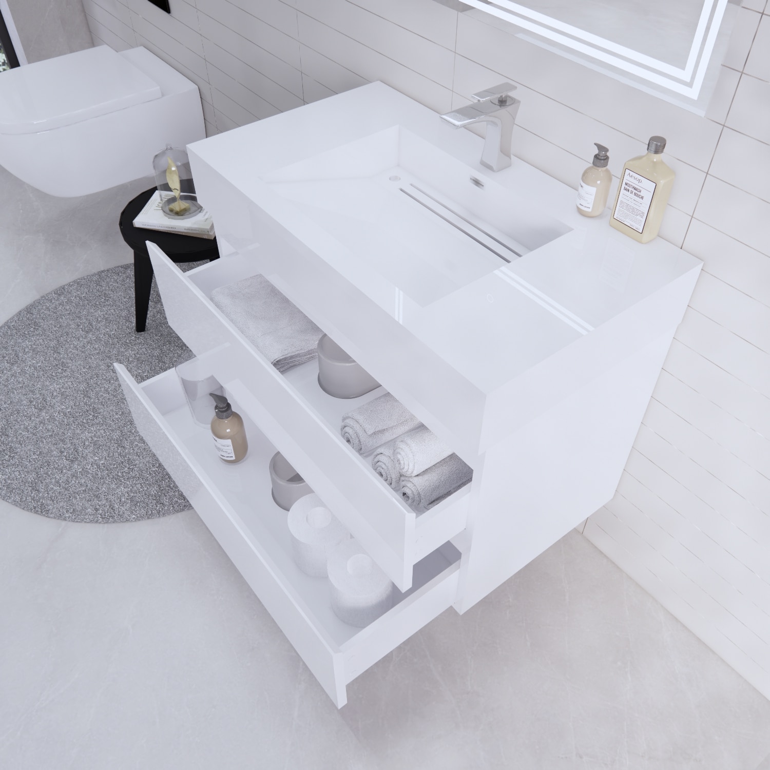 BV Better Vanity BTB-36-GW Bath-Vanity-Combo - View #6