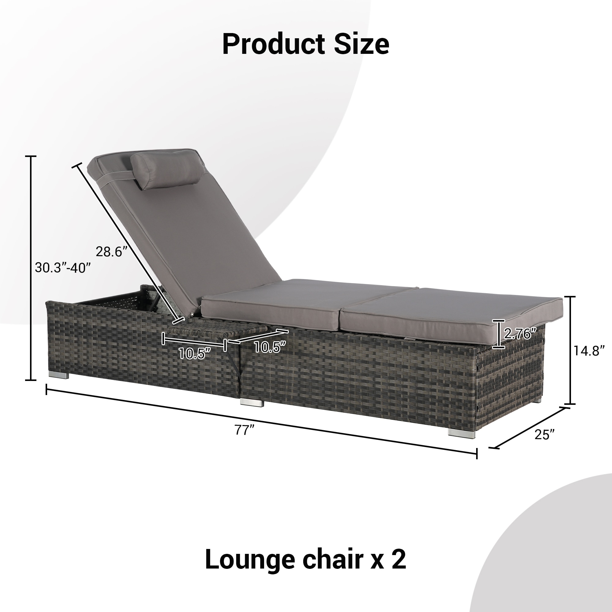 Sunrinx MG12-PFF-22 Patio-Chairs - View #3