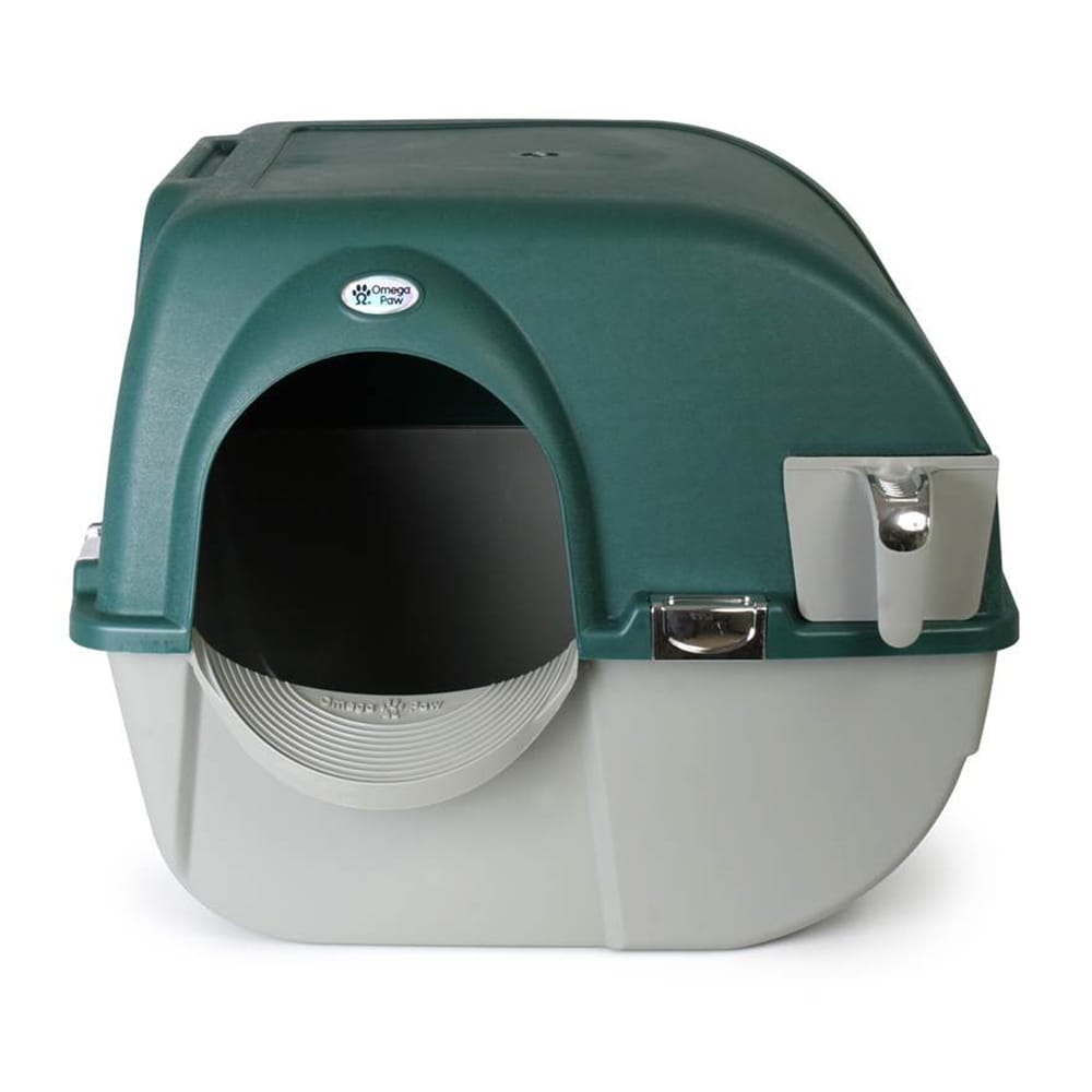 Large Cat Enclosed Sifting Pan Kitty Kitten Litter Box Hooded Odor