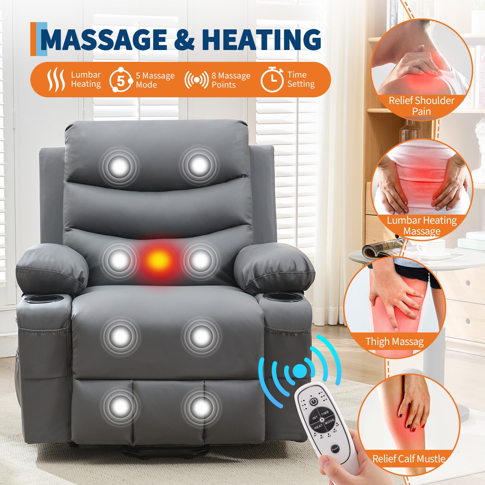 Qeetex SUN-PHK-333TGJ1Y recliners - View #6