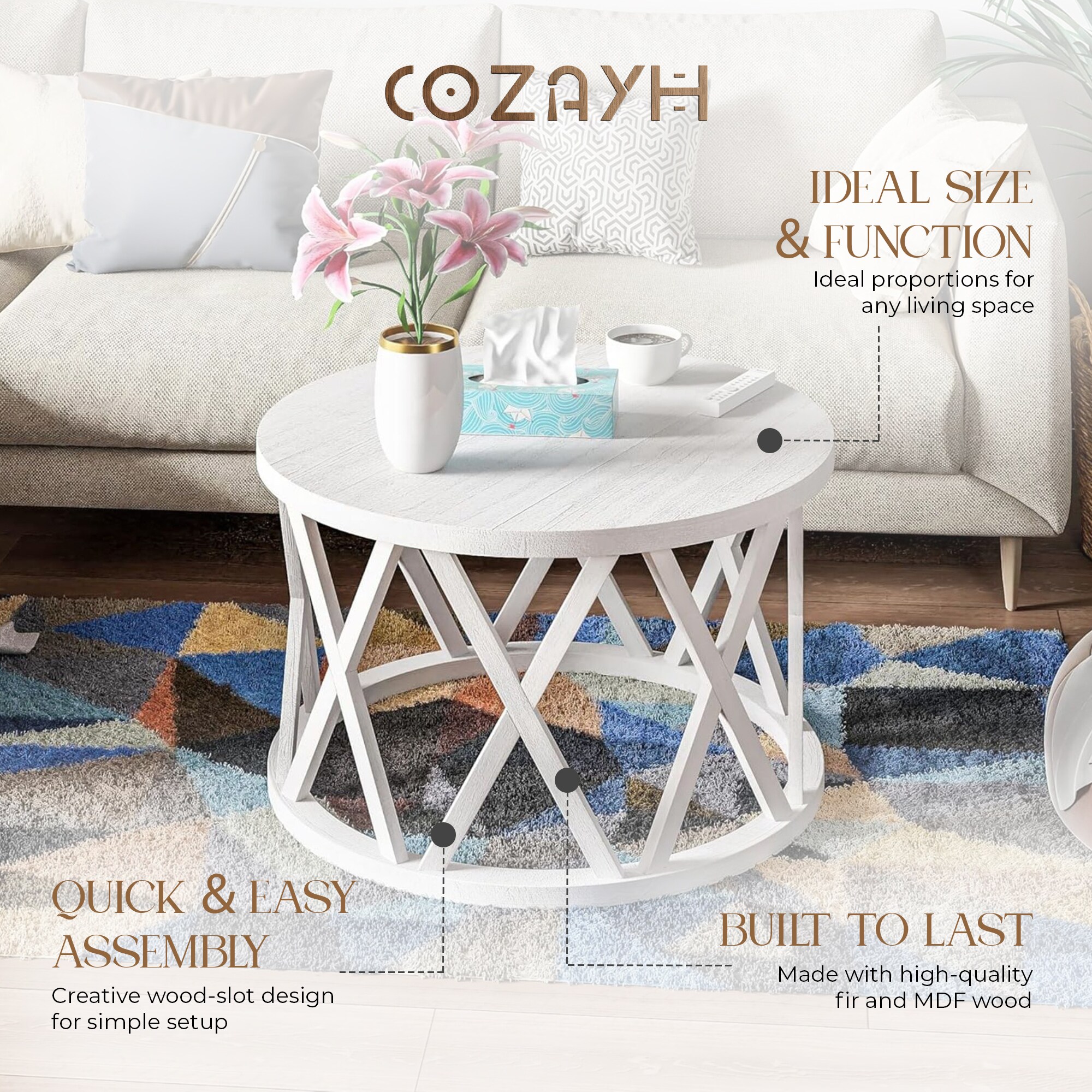 COZAYH PH04021-1 Coffee-Tables - View #2