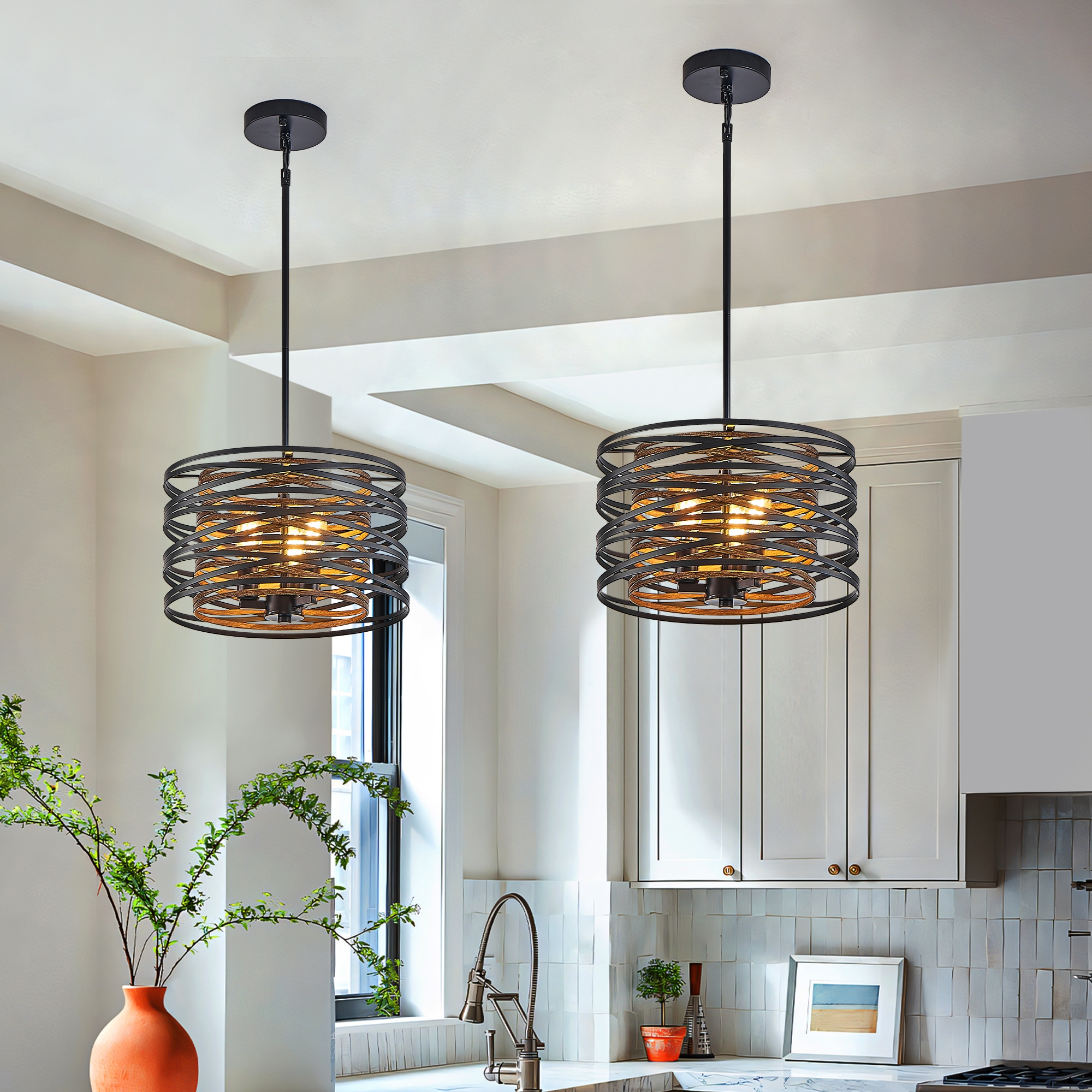BABOOM BOM-P185423-OR Pendant-Lights - View #7
