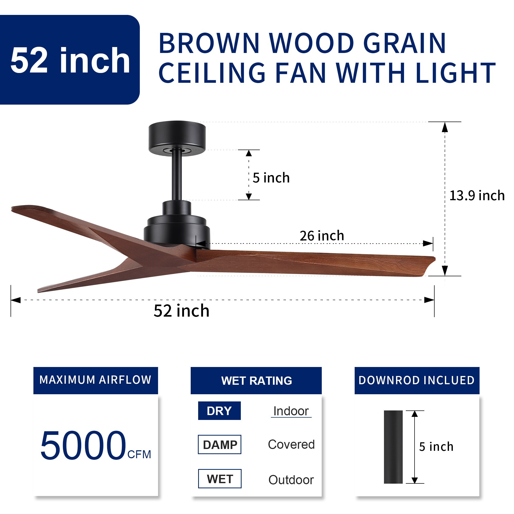 YUHAO LSDY1248NBK52 Ceiling-Fans - View #9