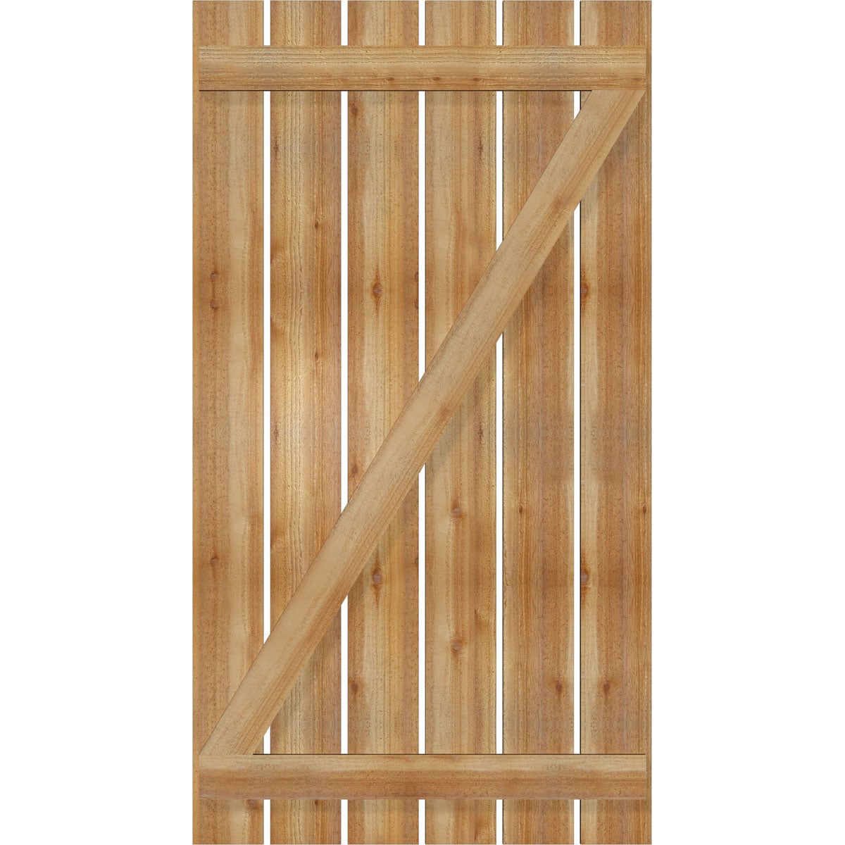 Ekena Millwork RBS06Z35X064RWR Exterior-Shutters - View #5