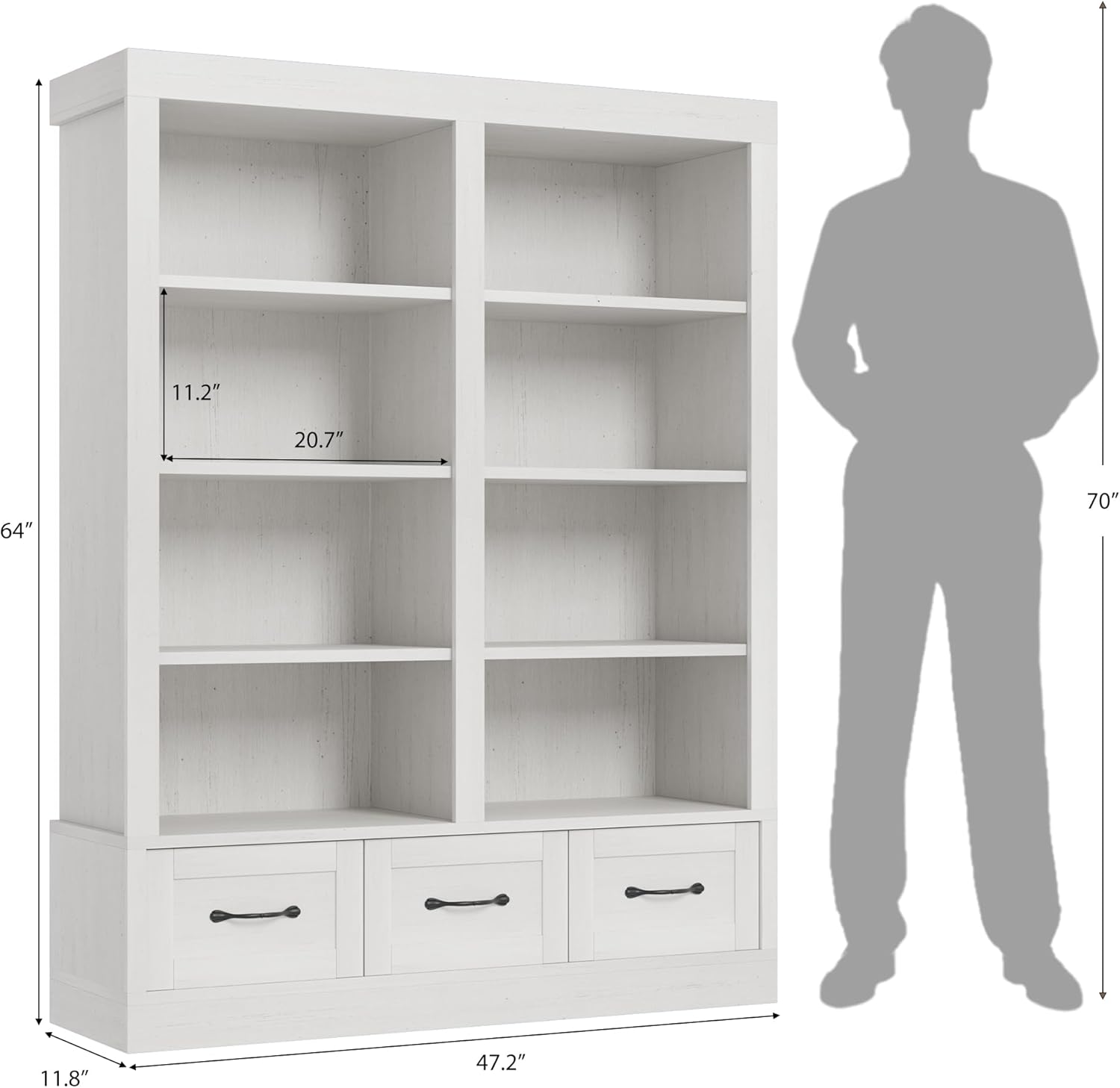 Garvee YYWPEP334CPDUU bookcases - View #3