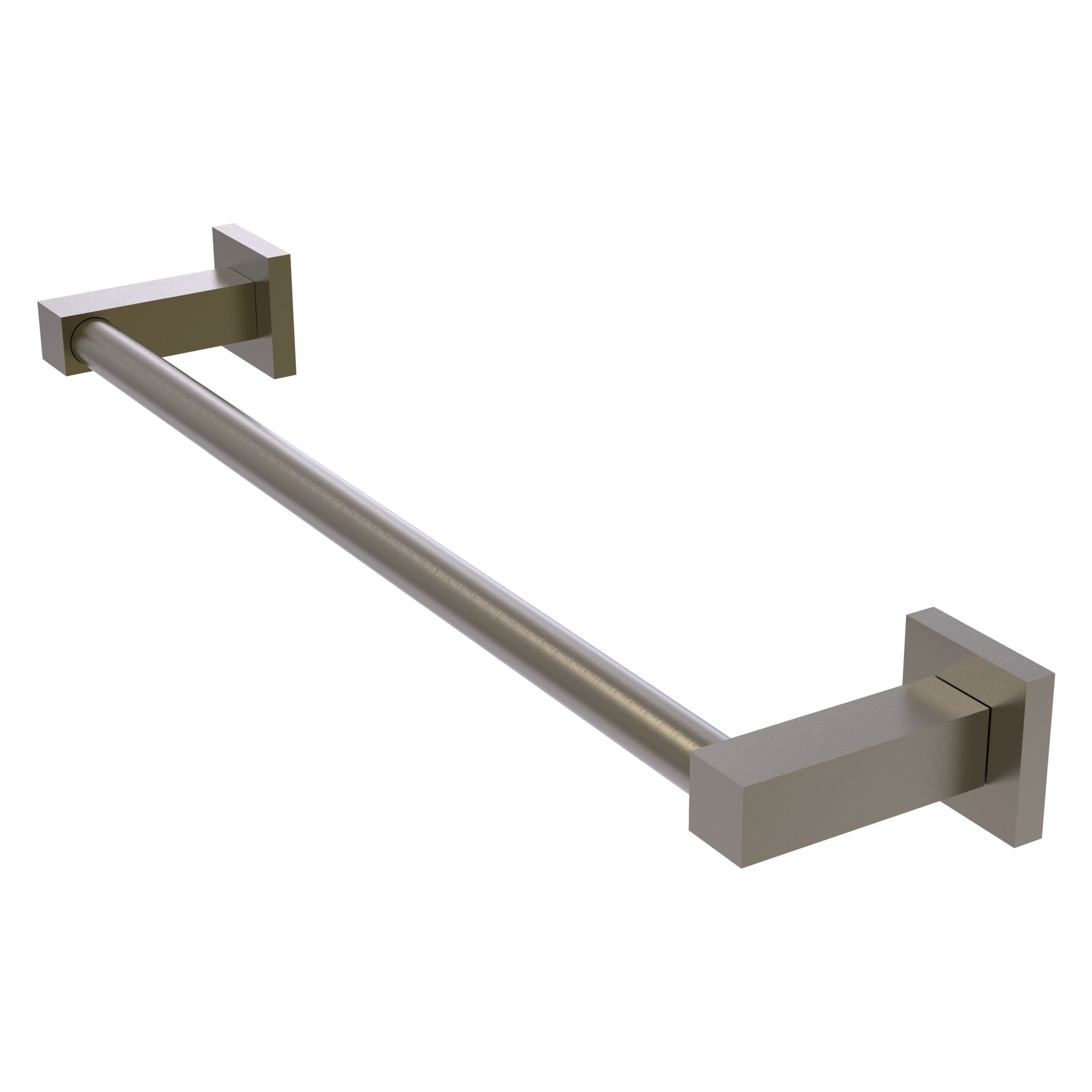 Allied Brass MT-41-36-ABR Montero 36-in Antique Brass Wall mount Single Towel Bar