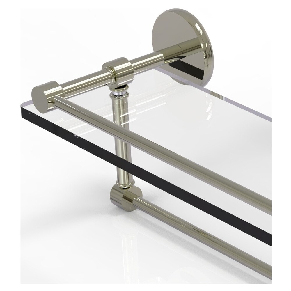 Allied Brass P1000-1TB/22-GAL-PNI Bathroom-Shelves - View #2