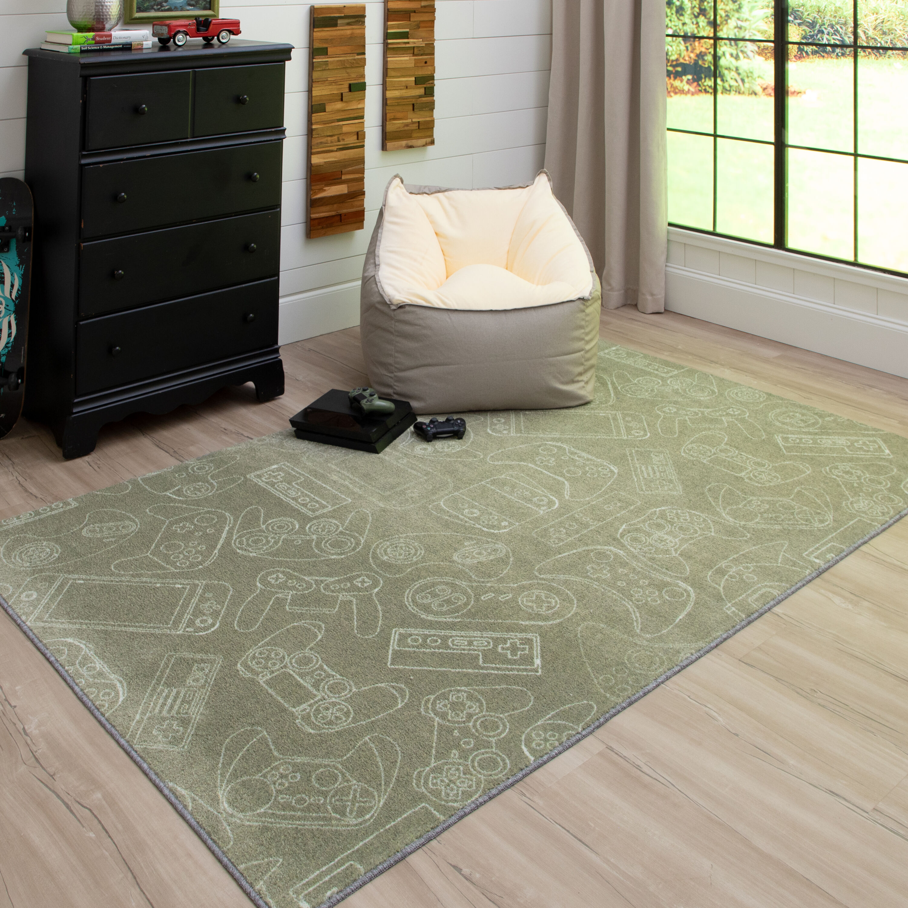 Mohawk Home Z0328 A431 060096 Prismatic 5 X 8 (ft) Grey Indoor Area Rug