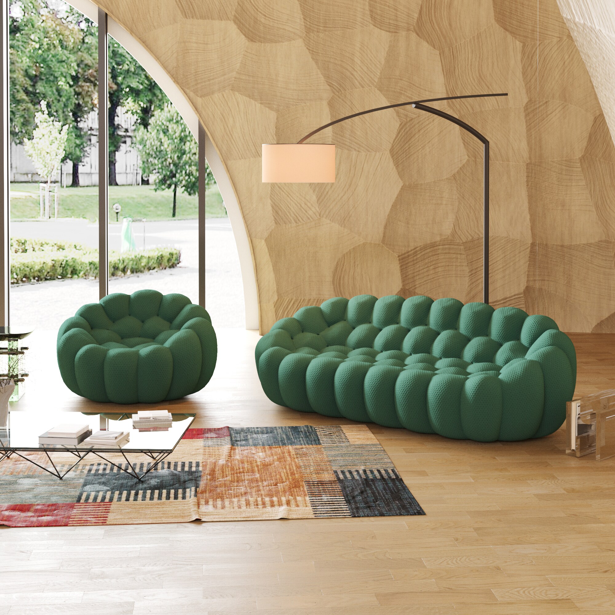 BuotiqHom DH-SF13-133GN Living-Room-Sets - View #3