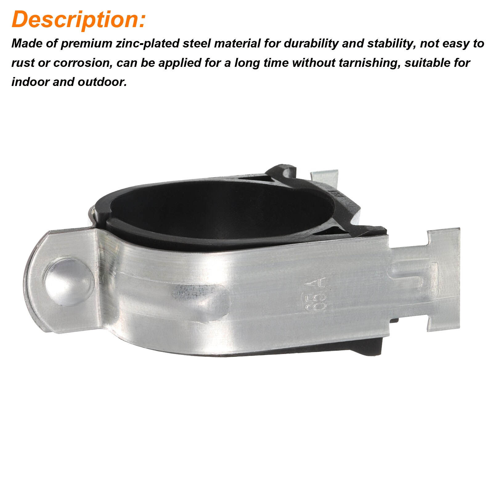 Unique Bargains S26031900UX3884 Pipe-Support-Clamps - View #3