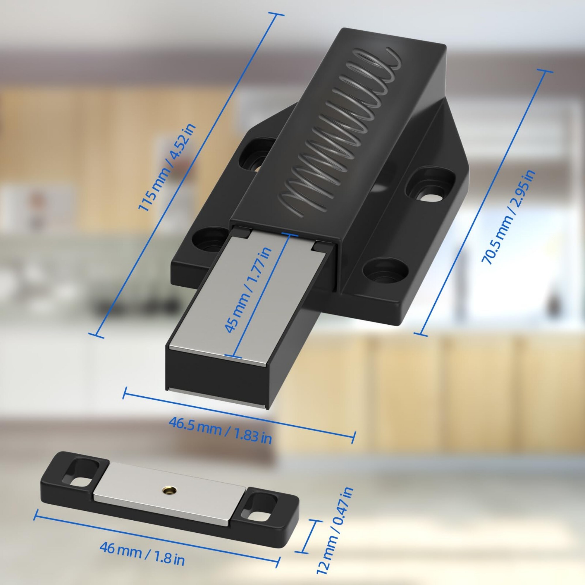 Numhew NHSEAN9657 Cabinet-Latches - View #4
