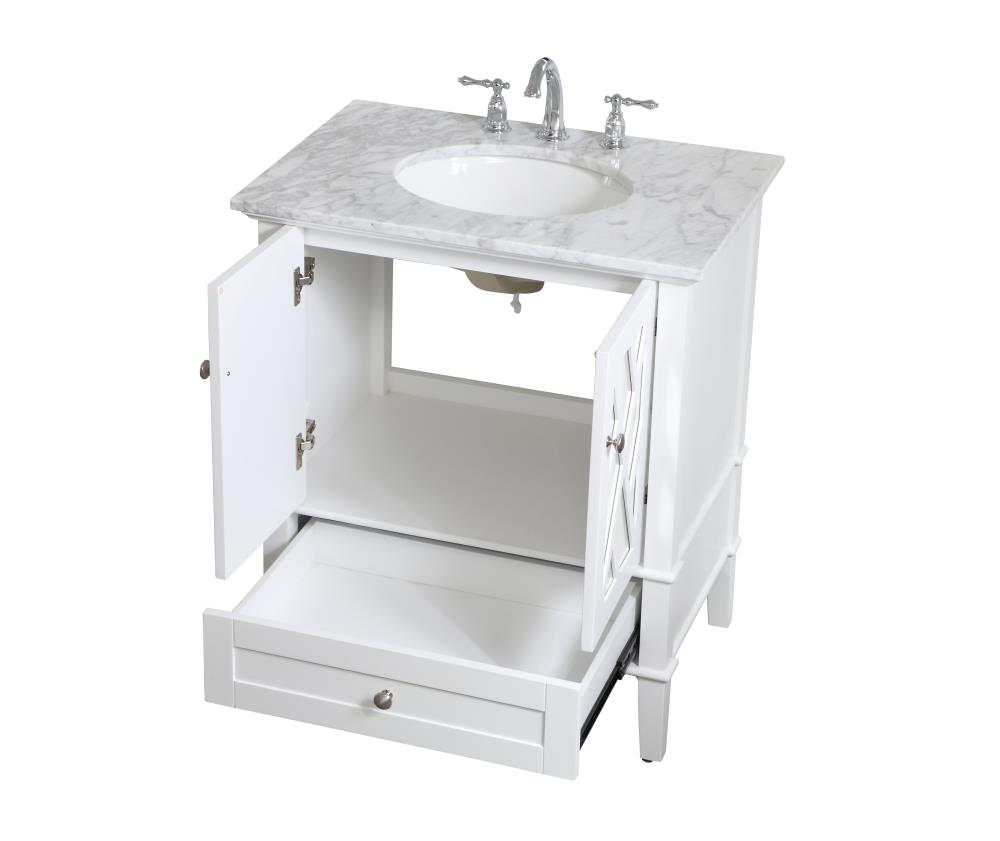 Elegant Decor FI90630WH Bath-Vanity-Combo - View #5