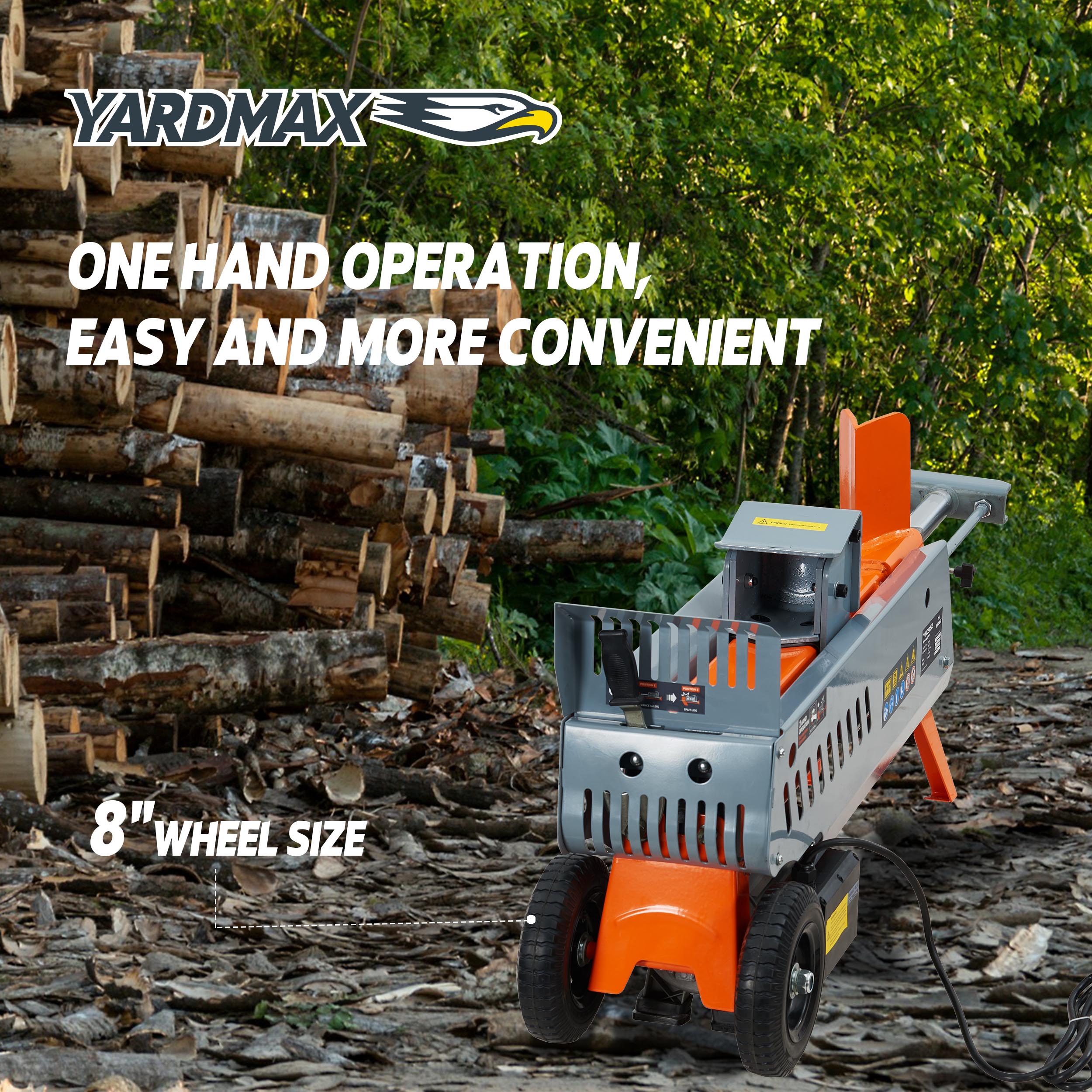 YARDMAX YS0952 Electric-Log-Splitters - View #10