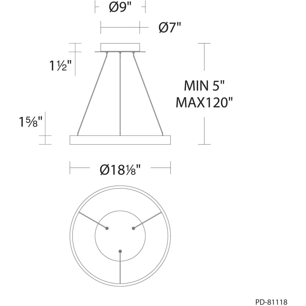 WAC Lighting 2679336 Pendant-Lights - View #2