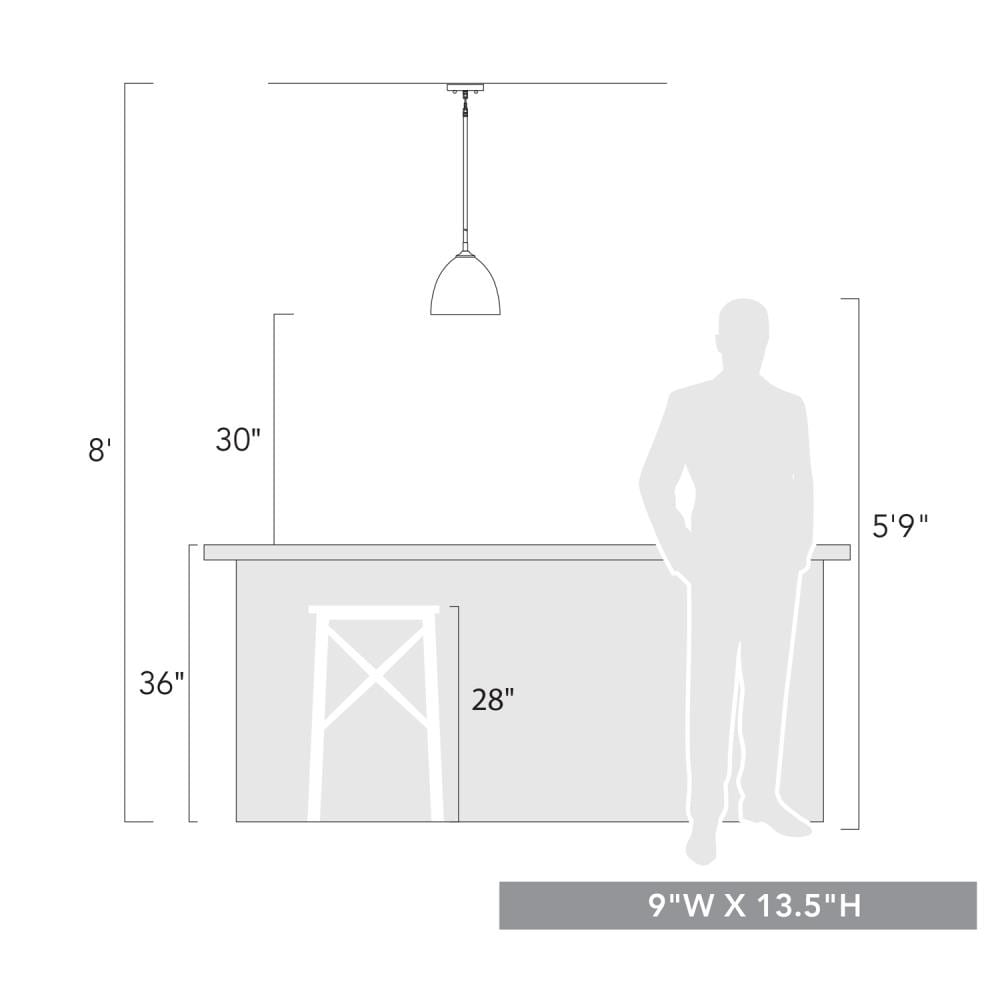 Golden Lighting 6956-S BLK-BLK Pendant-Lights - View #3